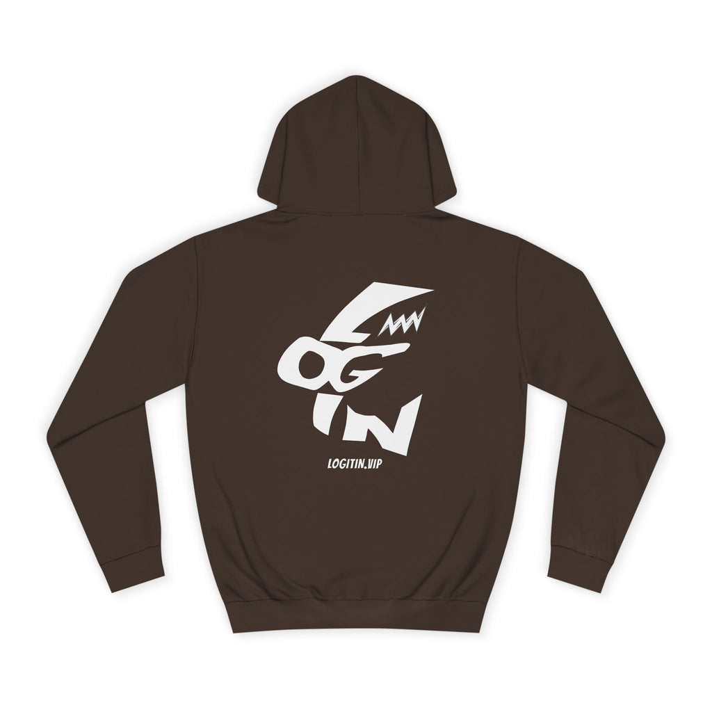 Minimalist Unisex Login Hoodie - Cozy Essential for Everyday Wear