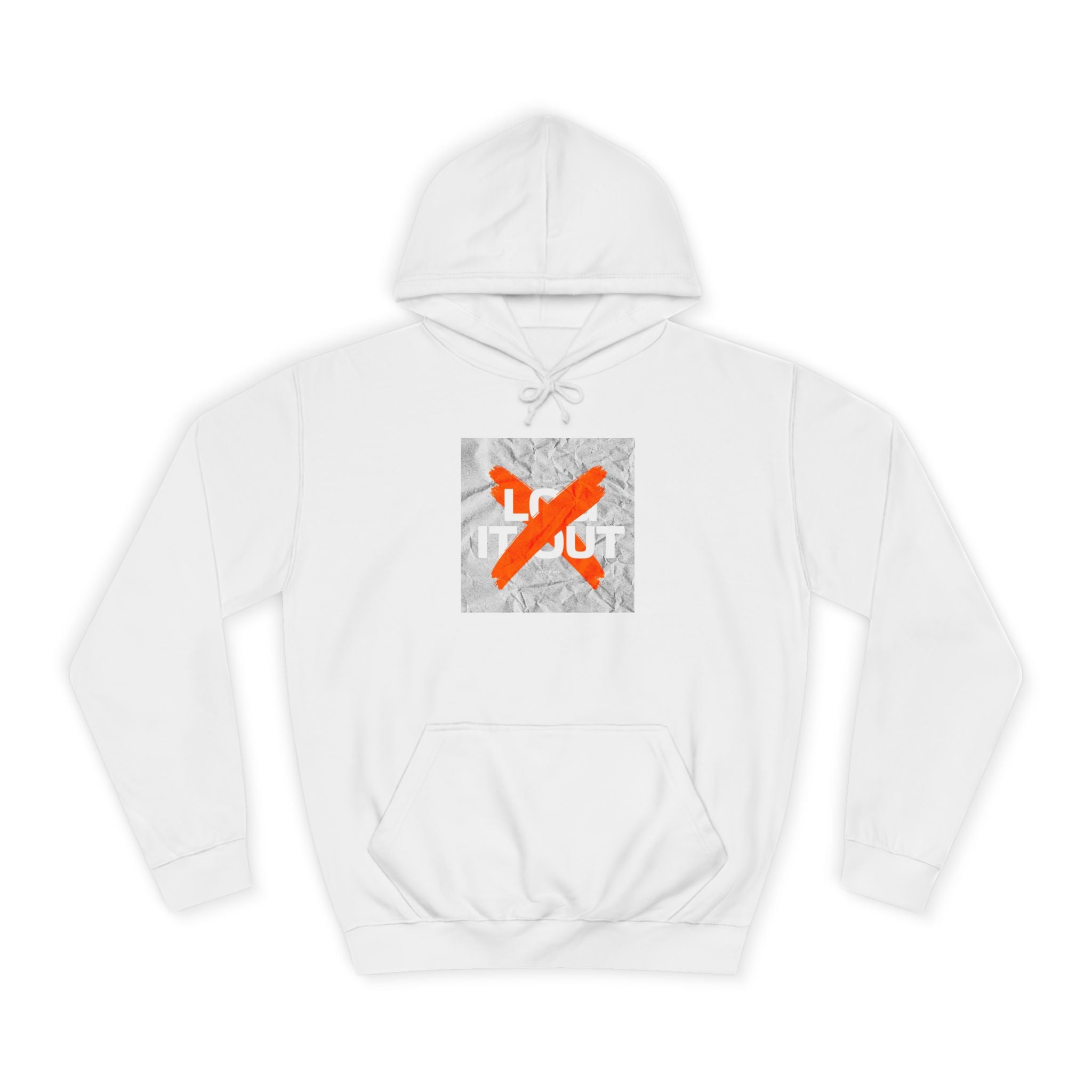 Trendy Unisex Hoodie - Stylish Graphic Sweatshirt, Casual Wear, Gifts, and Everyday Comfort - 'Log it Out' Design