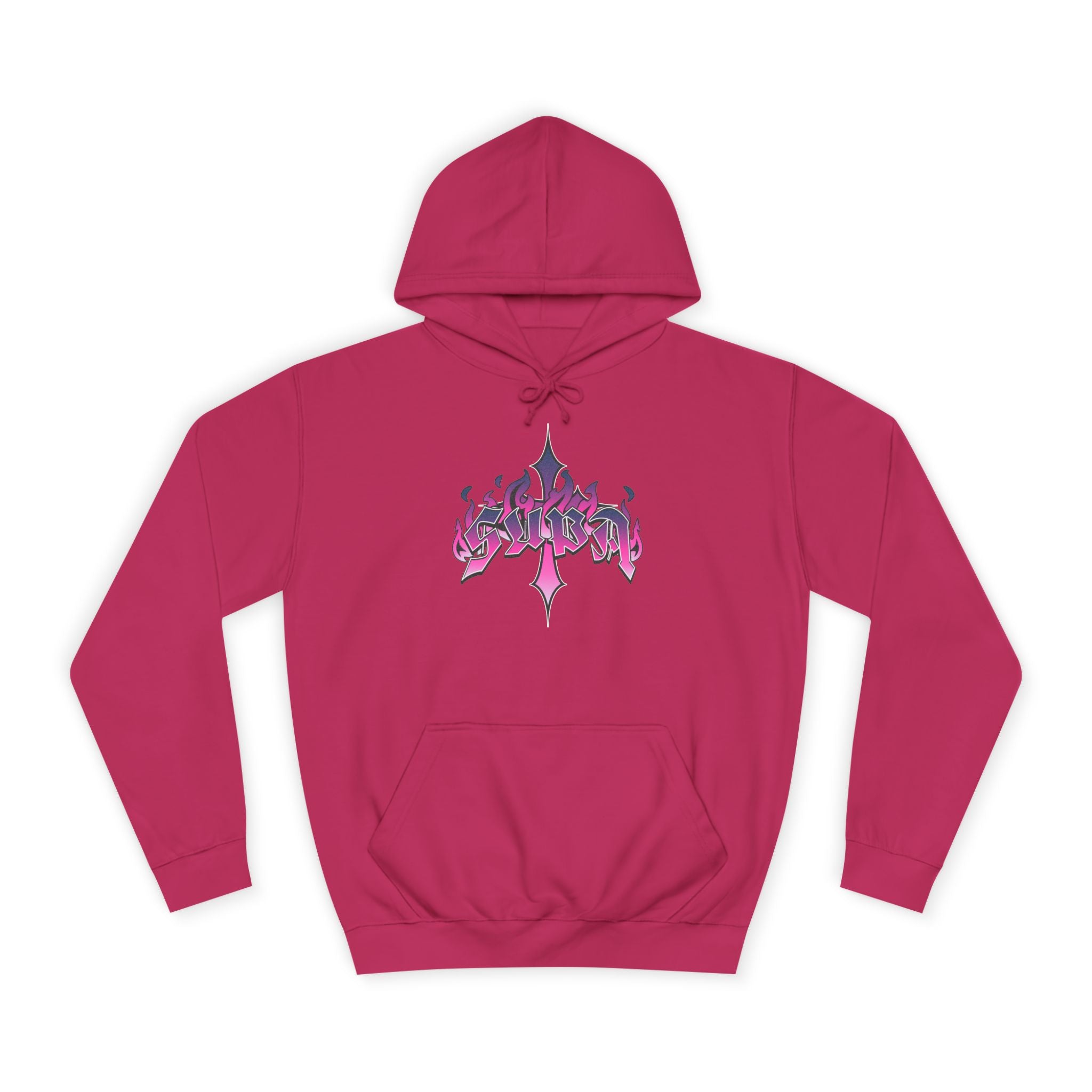 Trendy Unisex Supa Hoodie with Bold Graphic Design