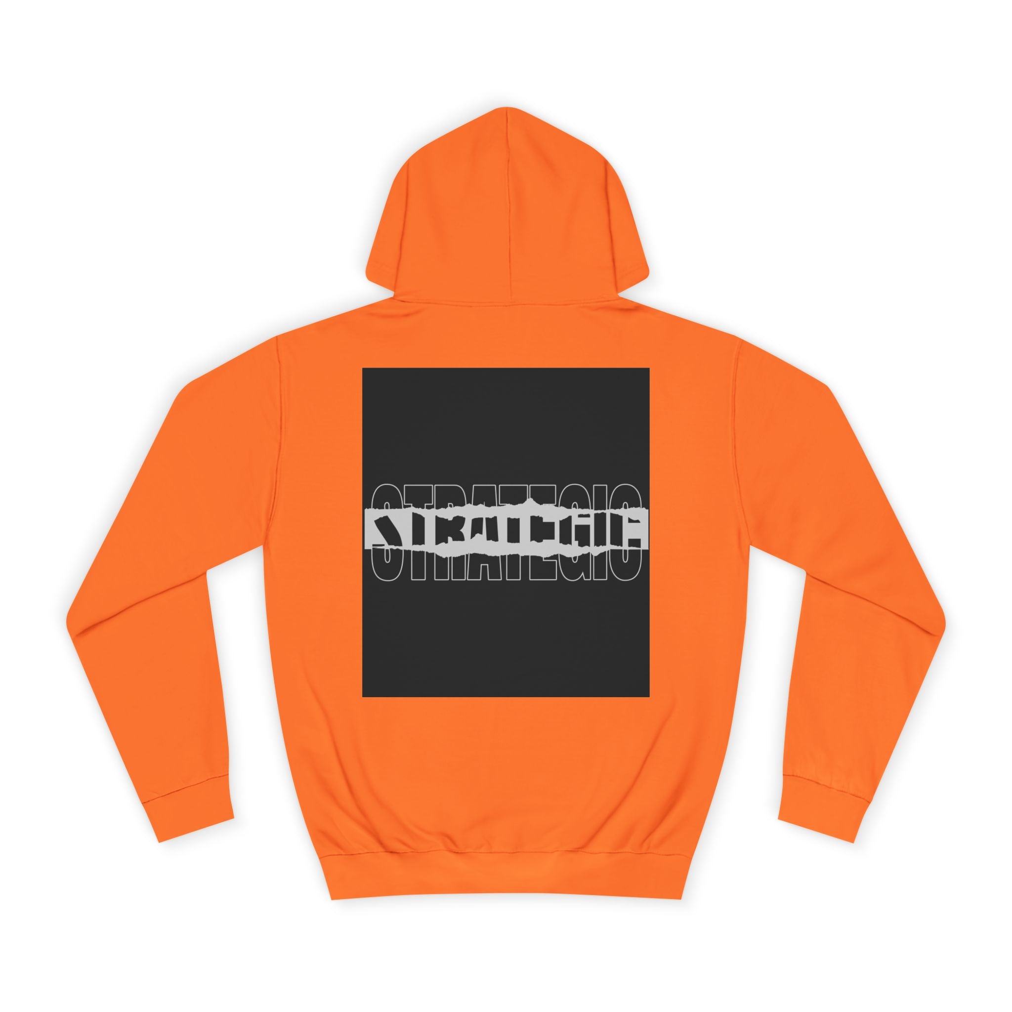 Unisex Hoodie with Strategic Print, Casual Sweatshirt,Gift, Trendy Apparel, Everyday Wear