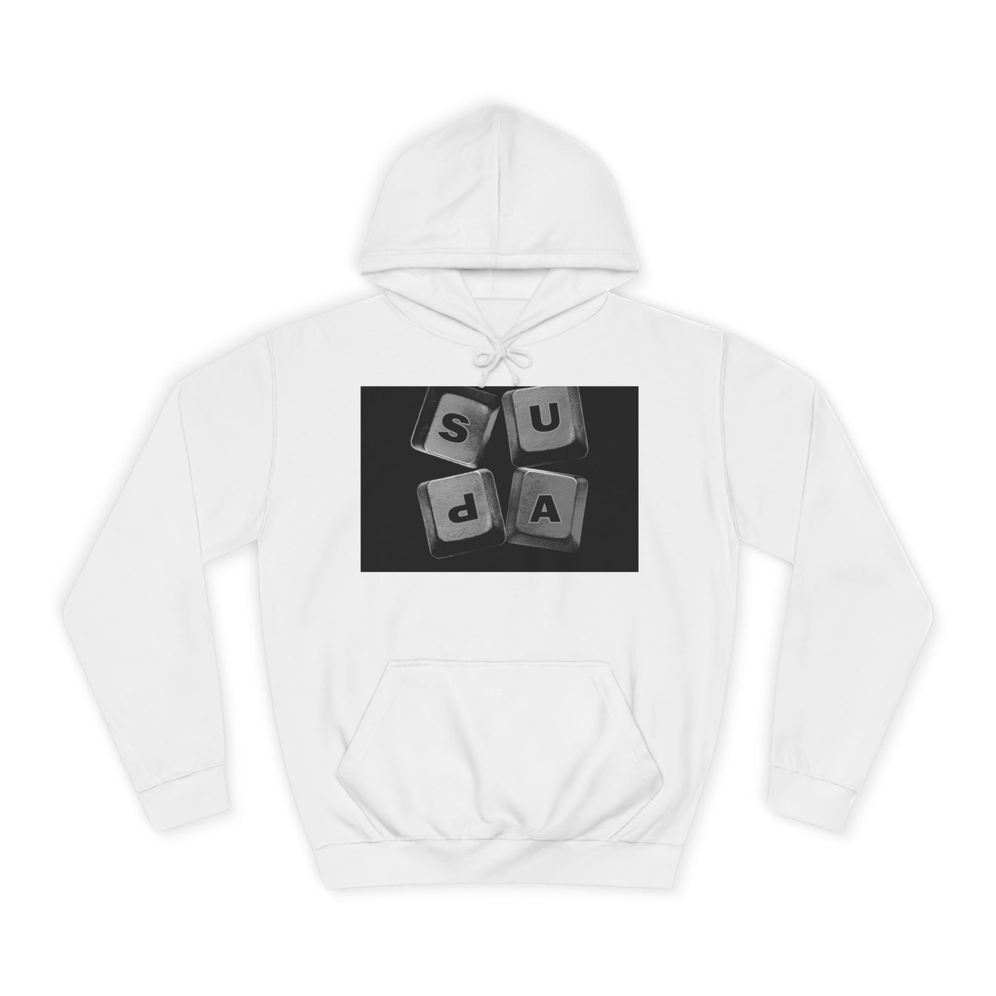 Unisex Hoodie with Graphic Design, Casual Wear, Cozy Layering,Spirit Wear