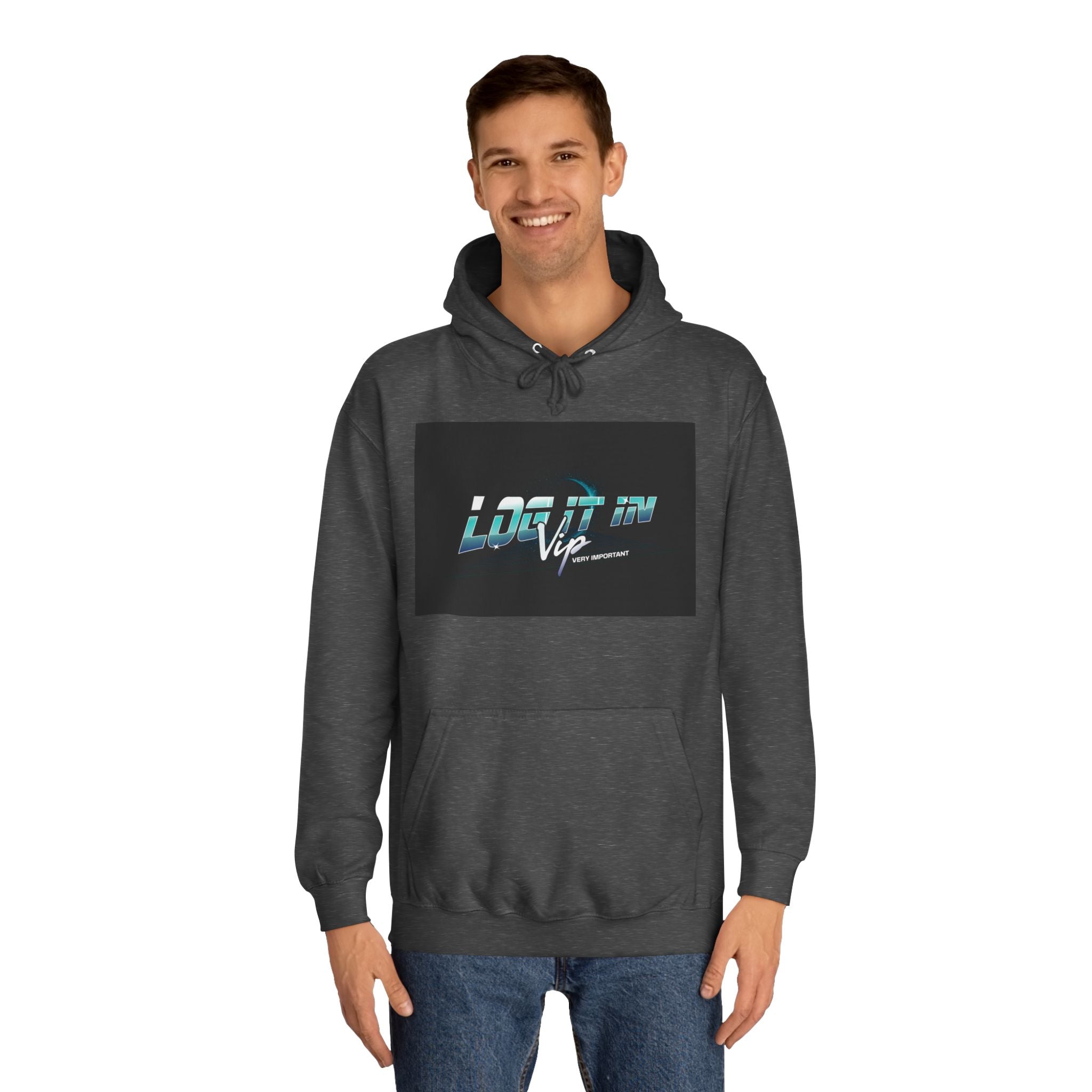 'log it in,Hoodie, Casual Wear, Unisex Fashion, Perfect for Every day Life, Stylish Gift, Cozy & Trendy Sweatshirt