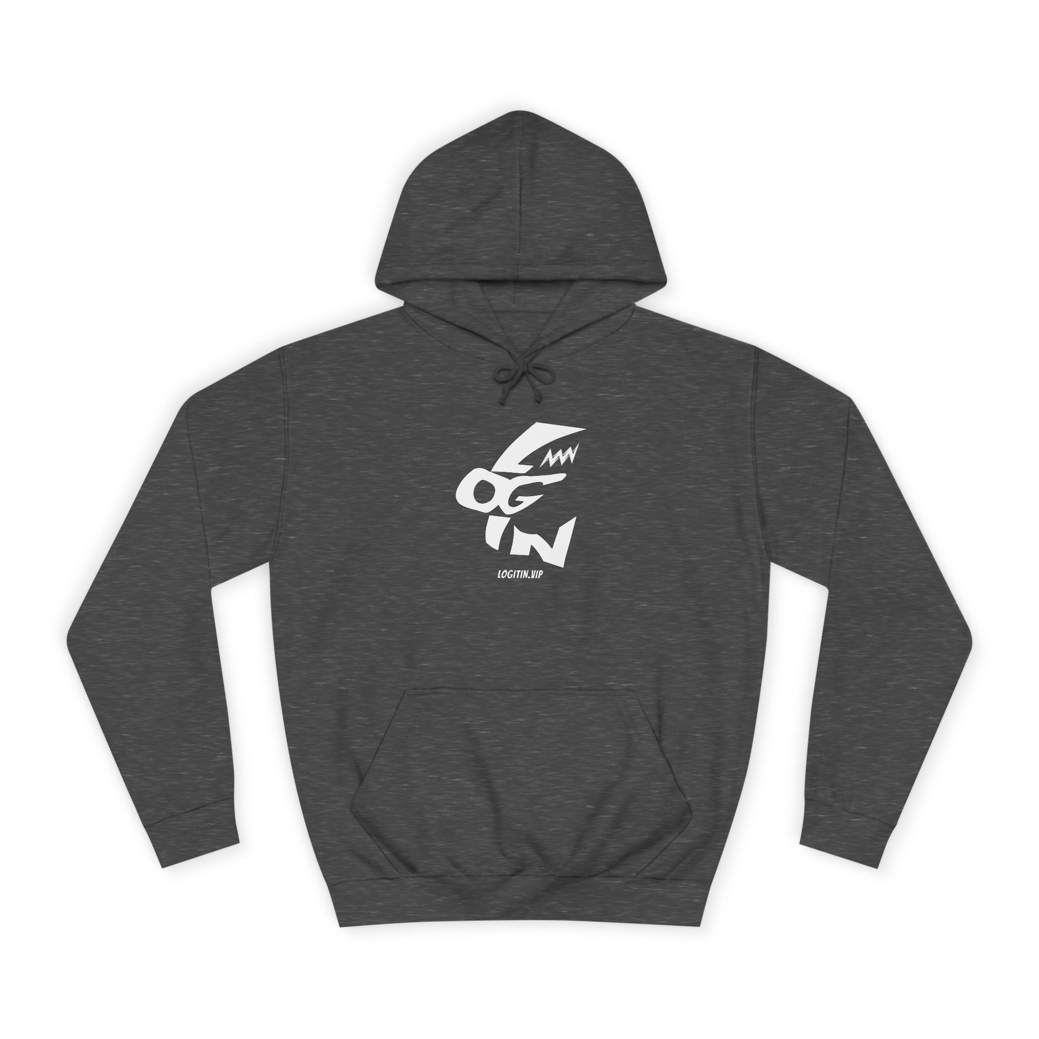 Minimalist Unisex Login Hoodie - Cozy Essential for Everyday Wear