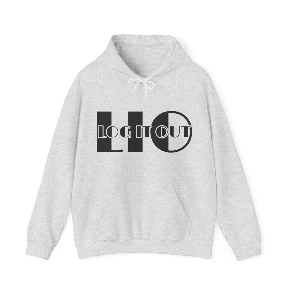 Log it out Unisex Heavy Blend™ Hooded Sweatshirt