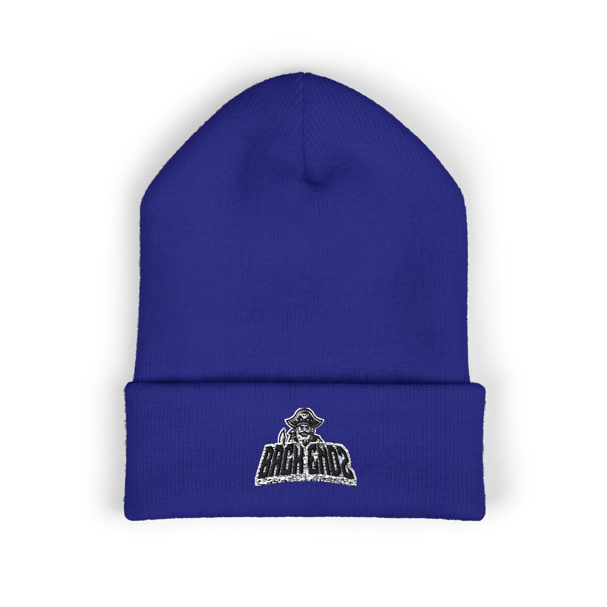 Embroidered 'Back Endz' Classic Cuffed Beanie — Cozy Streetwear Winter Hat