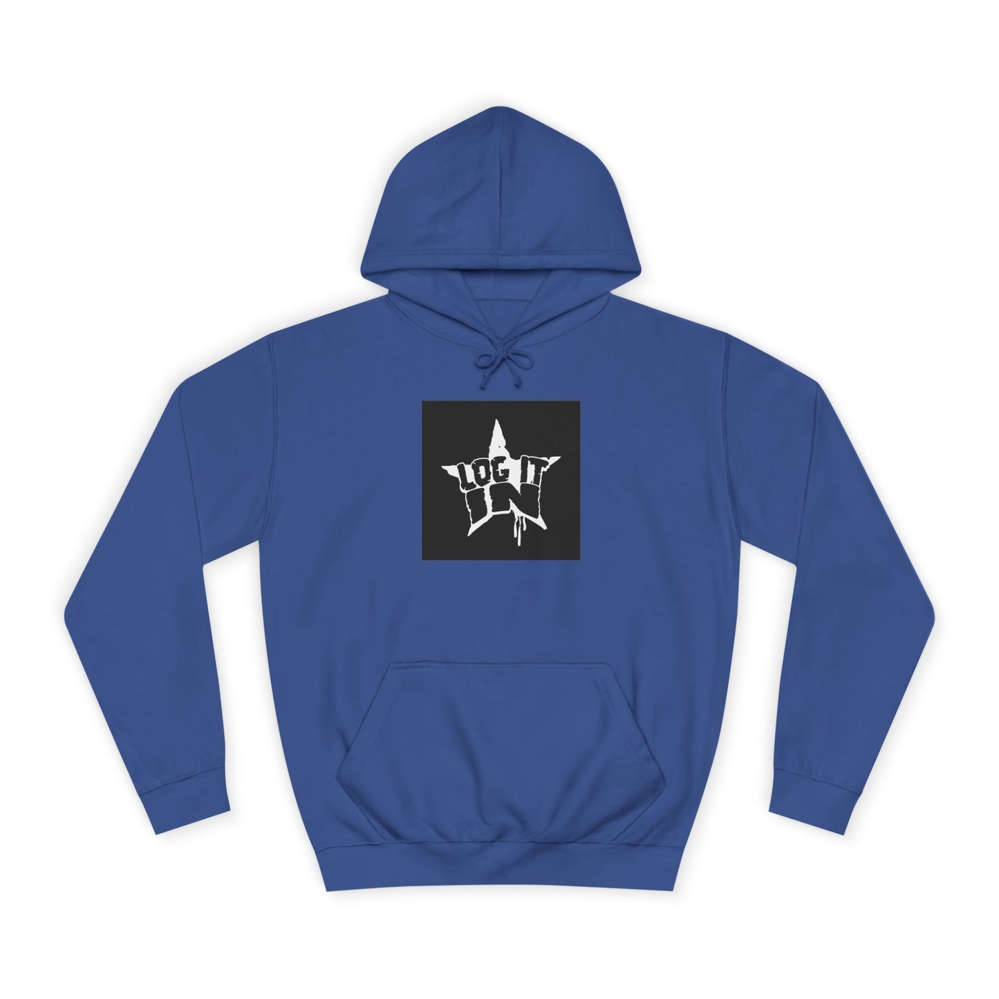 Unisex Log it in Hoodie, Trendy Hooded Sweatshirt, Spirit Wear, Casual Streetwear, Gift