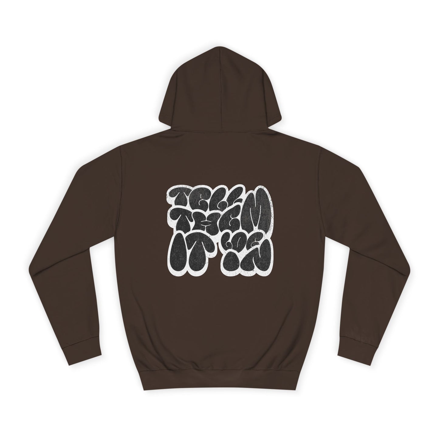 Unisex log it in Hoodie, Trendy Apparel, Casual Streetwear, Perfect for Gifts, Everyday Comfort Wear