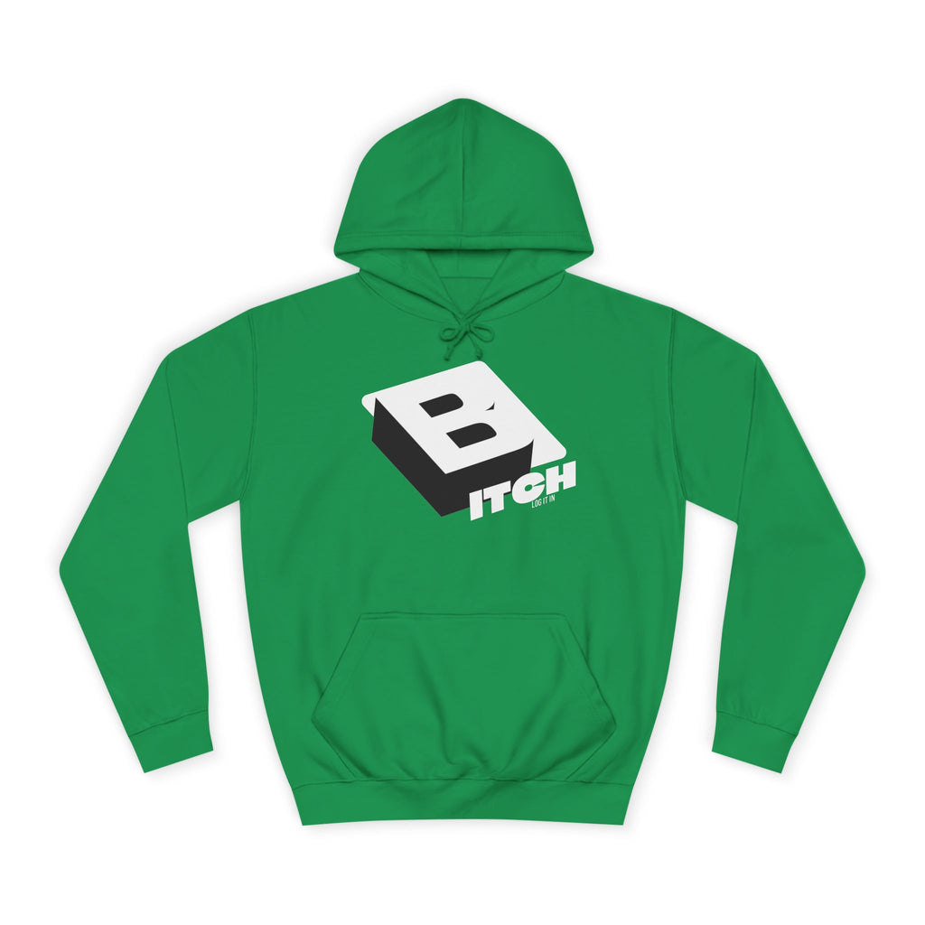 Unisex Hoodie with Bold Logo Design