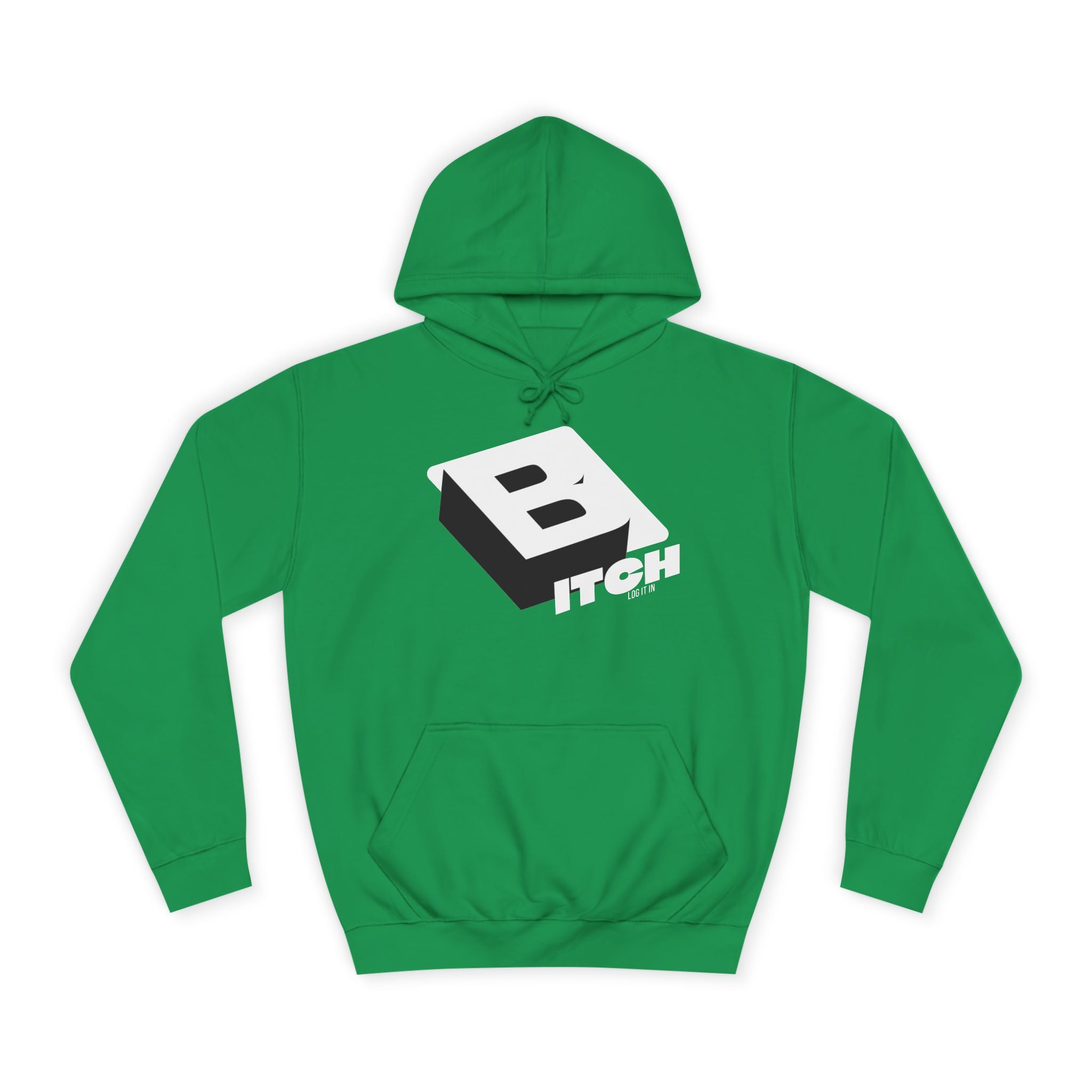 Unisex Hoodie with Bold Logo Design