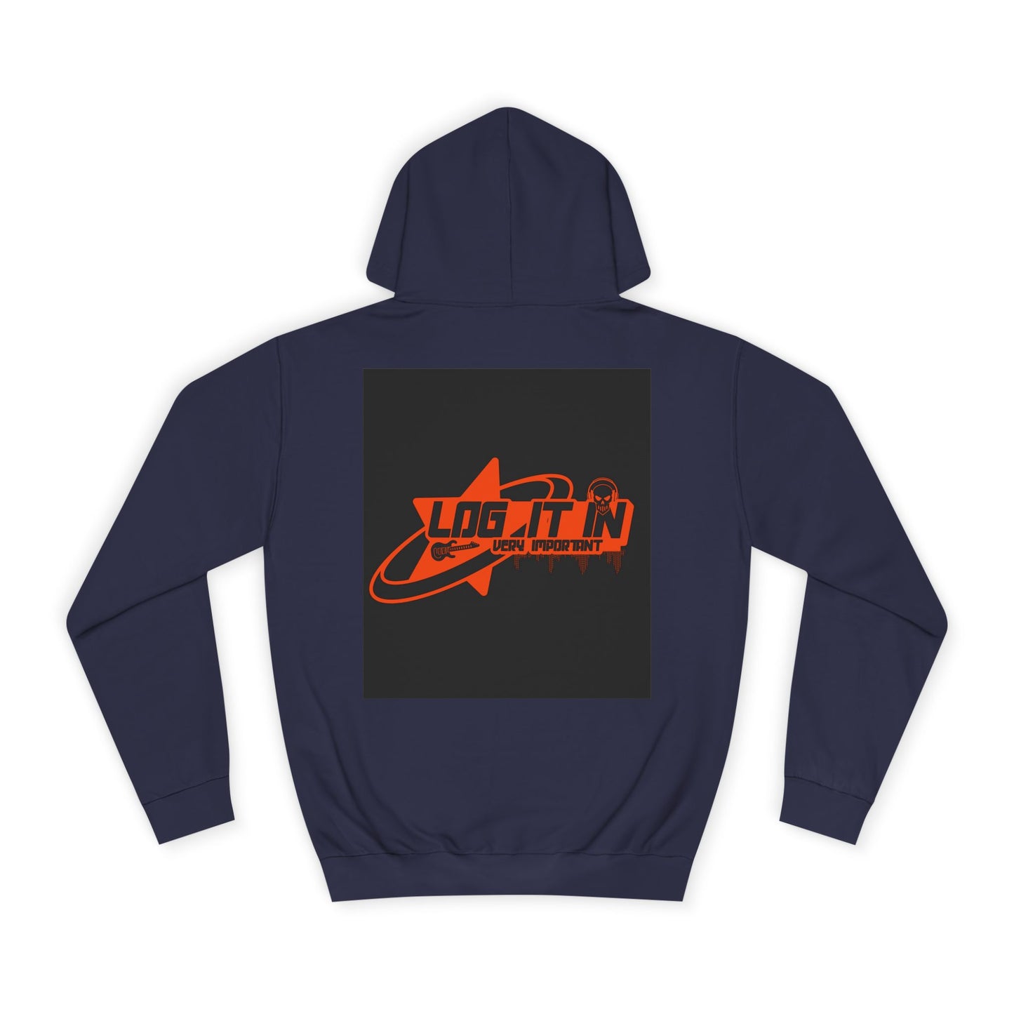 Unisex Log it in Hoodie, Casual trendy Wear, Gift, Graphic Hoodie, perfect fit Hoodie