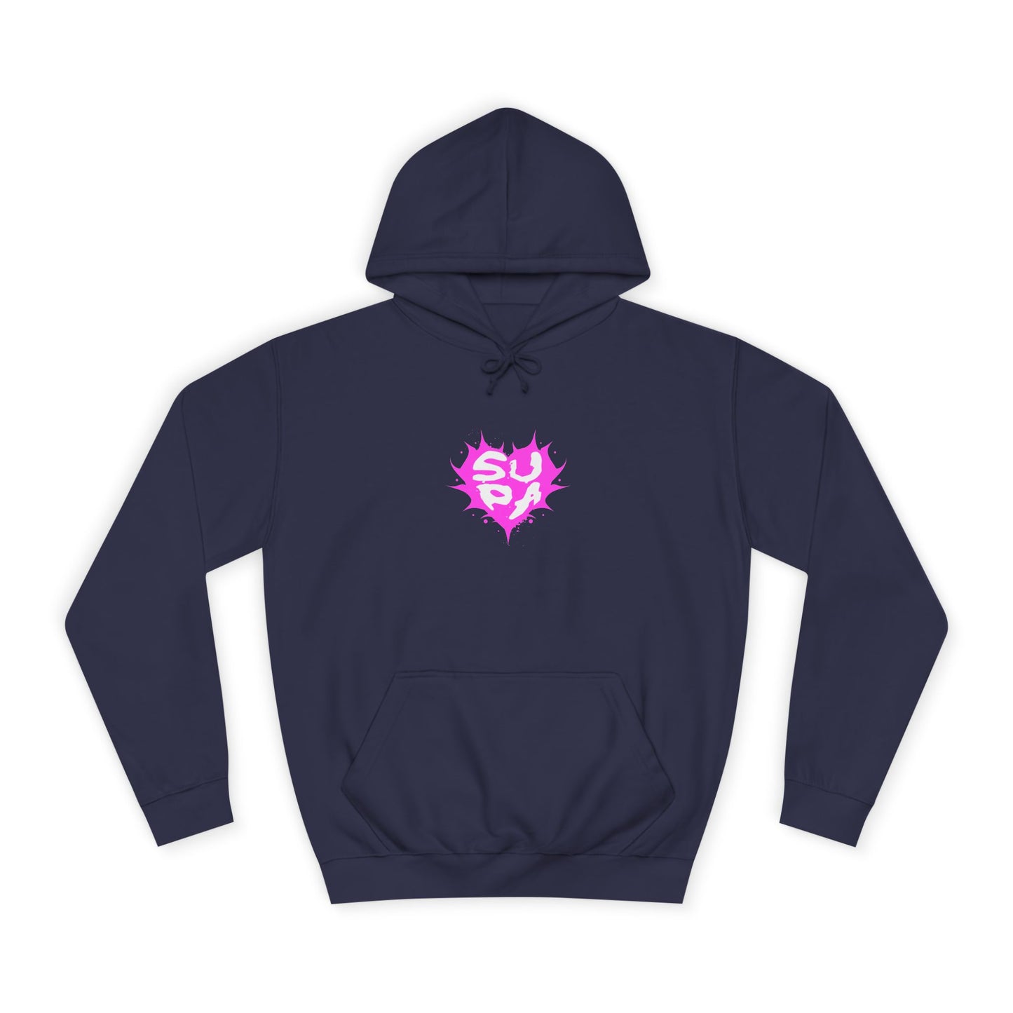 Supa Vibe Unisex Hoodie | Trendy Sweatshirt for, Casual Wear,Life, Gift for Graduates, Unique Fashion Statement
