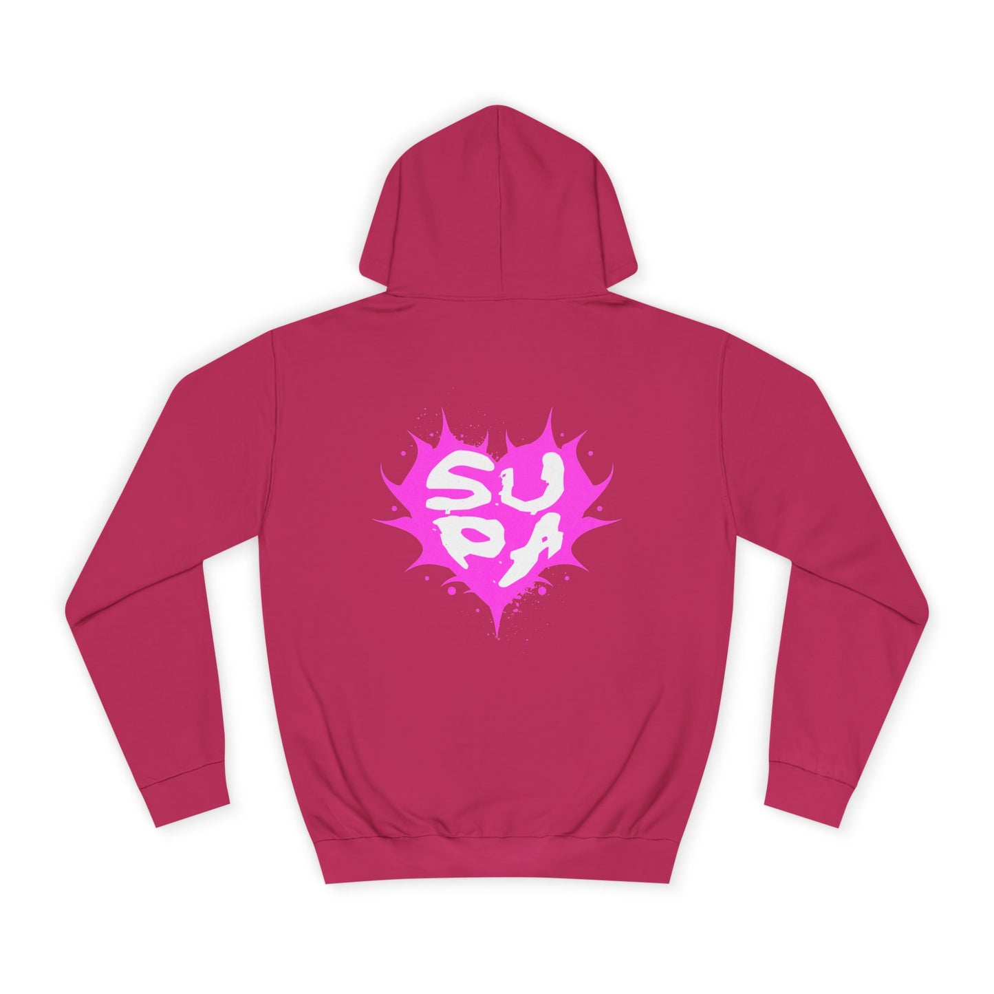Supa Vibe Unisex Hoodie | Trendy Sweatshirt for, Casual Wear,Life, Gift for Graduates, Unique Fashion Statement