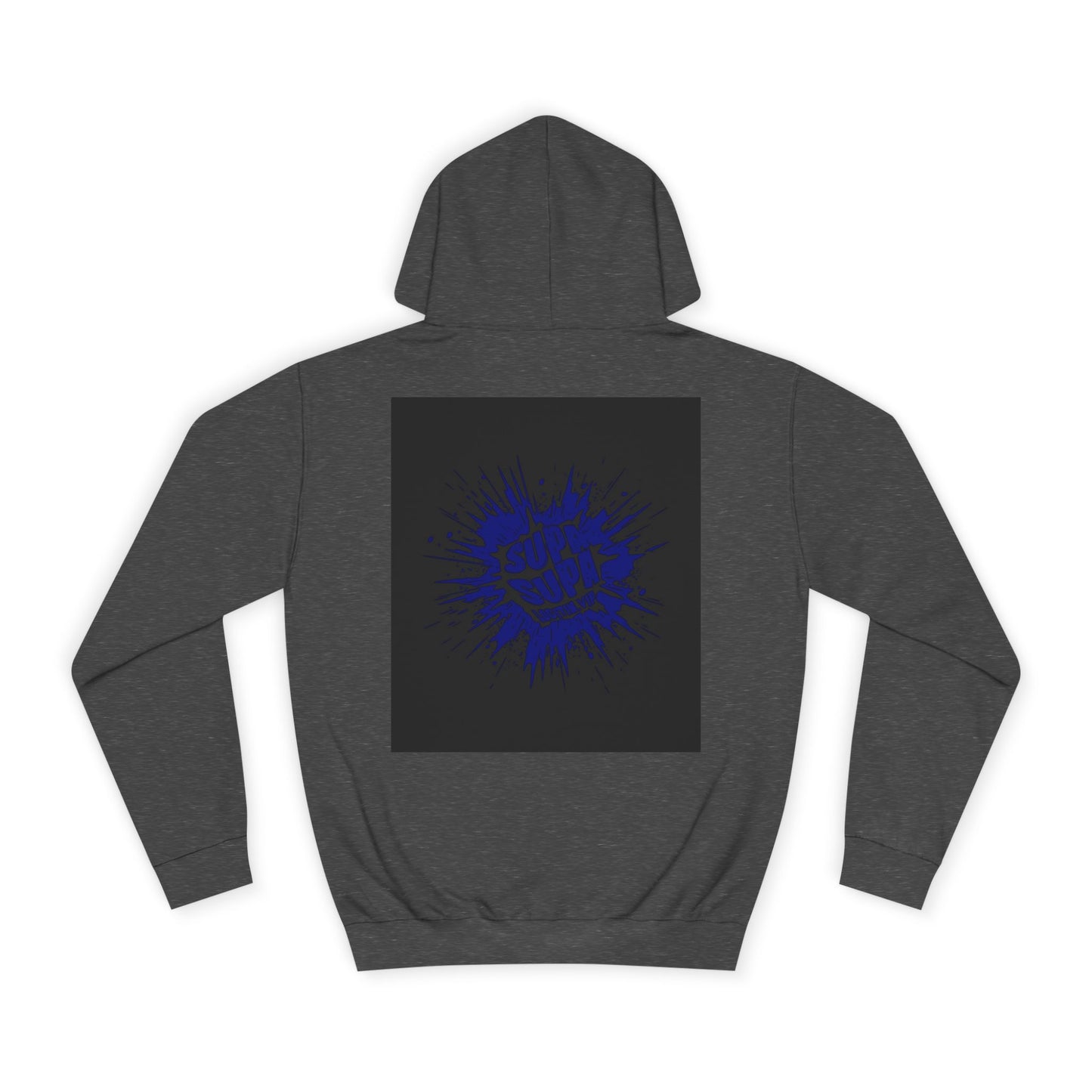 Unisex Supa Supa Hoodie with Bold Graphic Design, Comfortable Casual Wear, Ideal for Everyday, Perfect for Gifting, Spring and Fall Fashion
