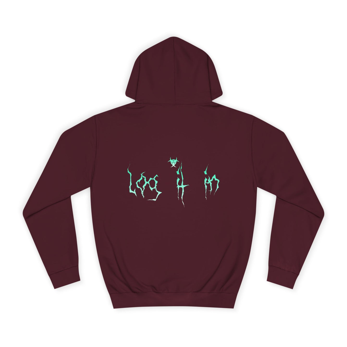 Trendy Log it in Hoodie, Unisex Hoodie, Casual Wear, Street Style, Apparel, Gift for Any one, Hoodie with Unique Design