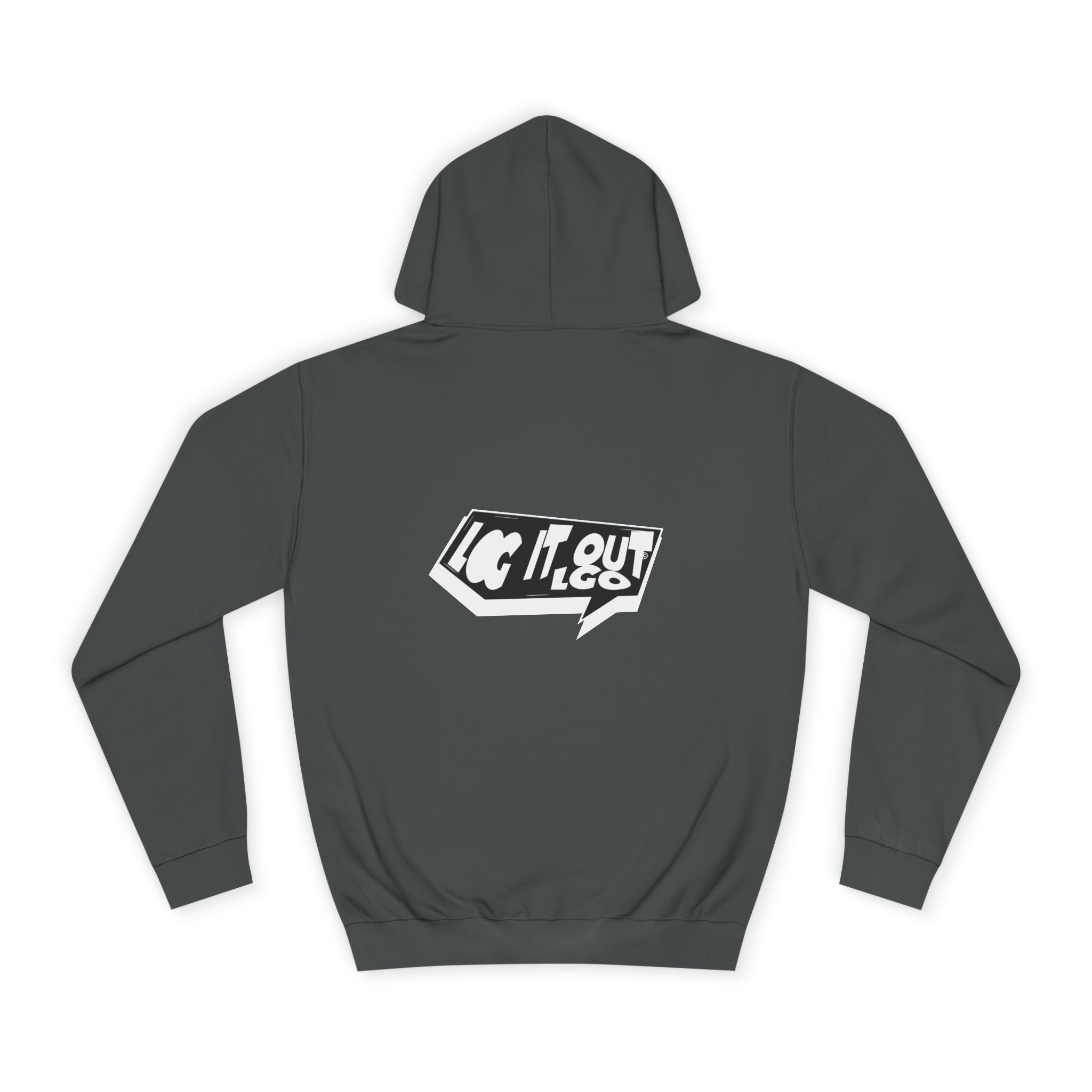 Chill Vibes Unisex Log it out Hoodie - Perfect for Campus Wear, Gifts, Casual Outfits, Fall/Winter Style, Cozy Fashion