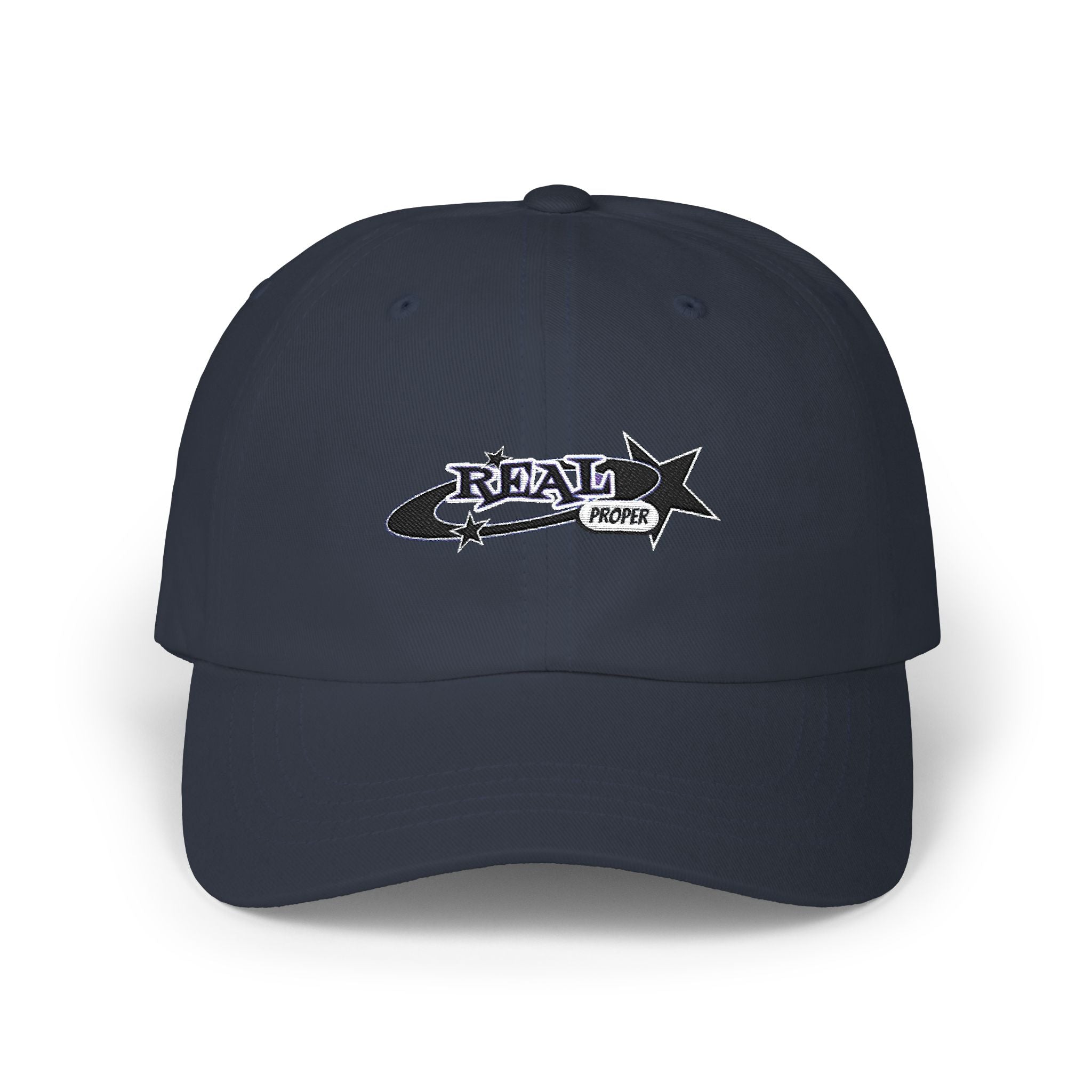 Cap — "REAL PROPER" Star Embroidered Casual Hat
