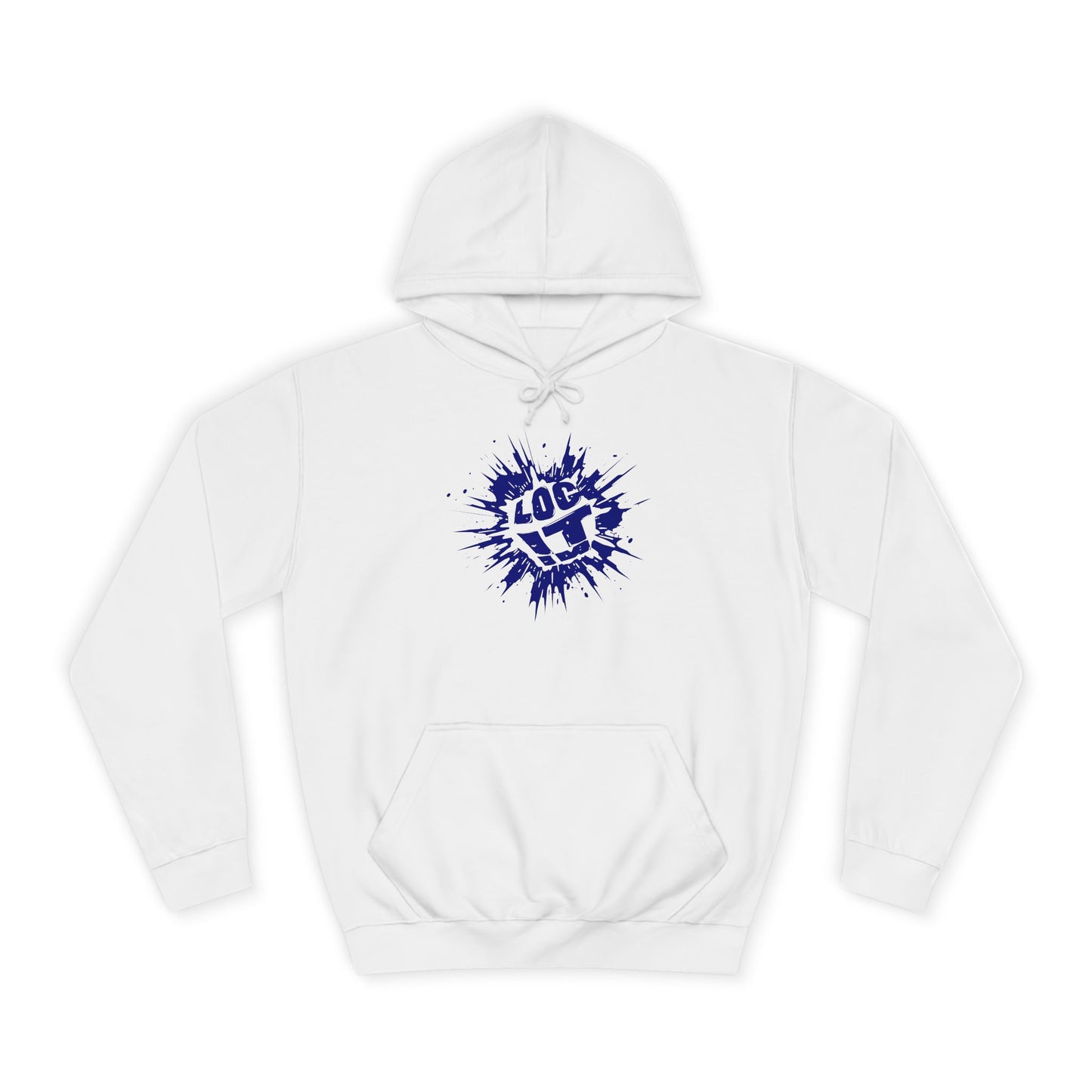 Unisex 'Log it in' Hoodie - Trendy Vibe, Perfect for Everyday wear, Casual Style, Great for Gifting, Ideal for Life