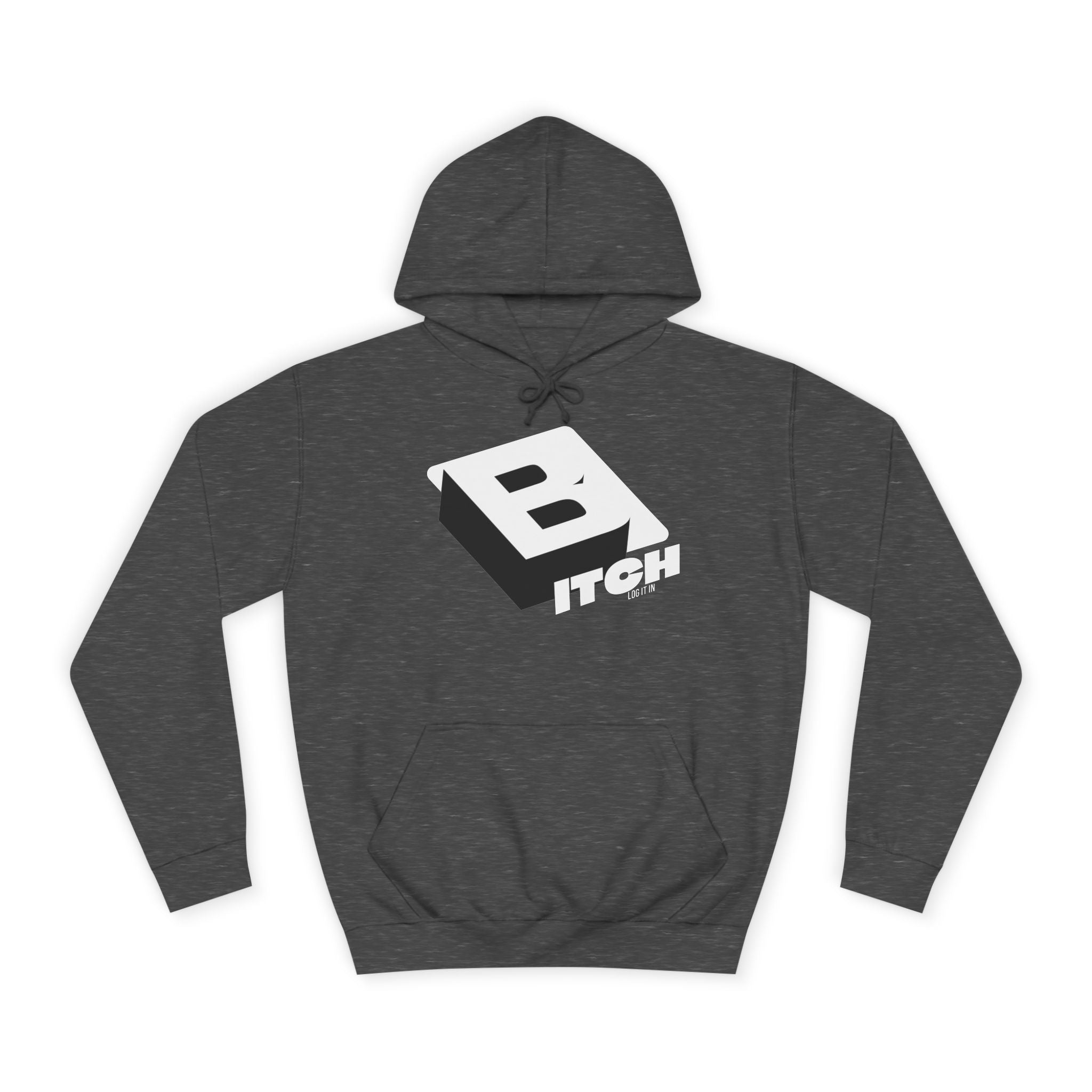 Unisex Hoodie with Bold Logo Design