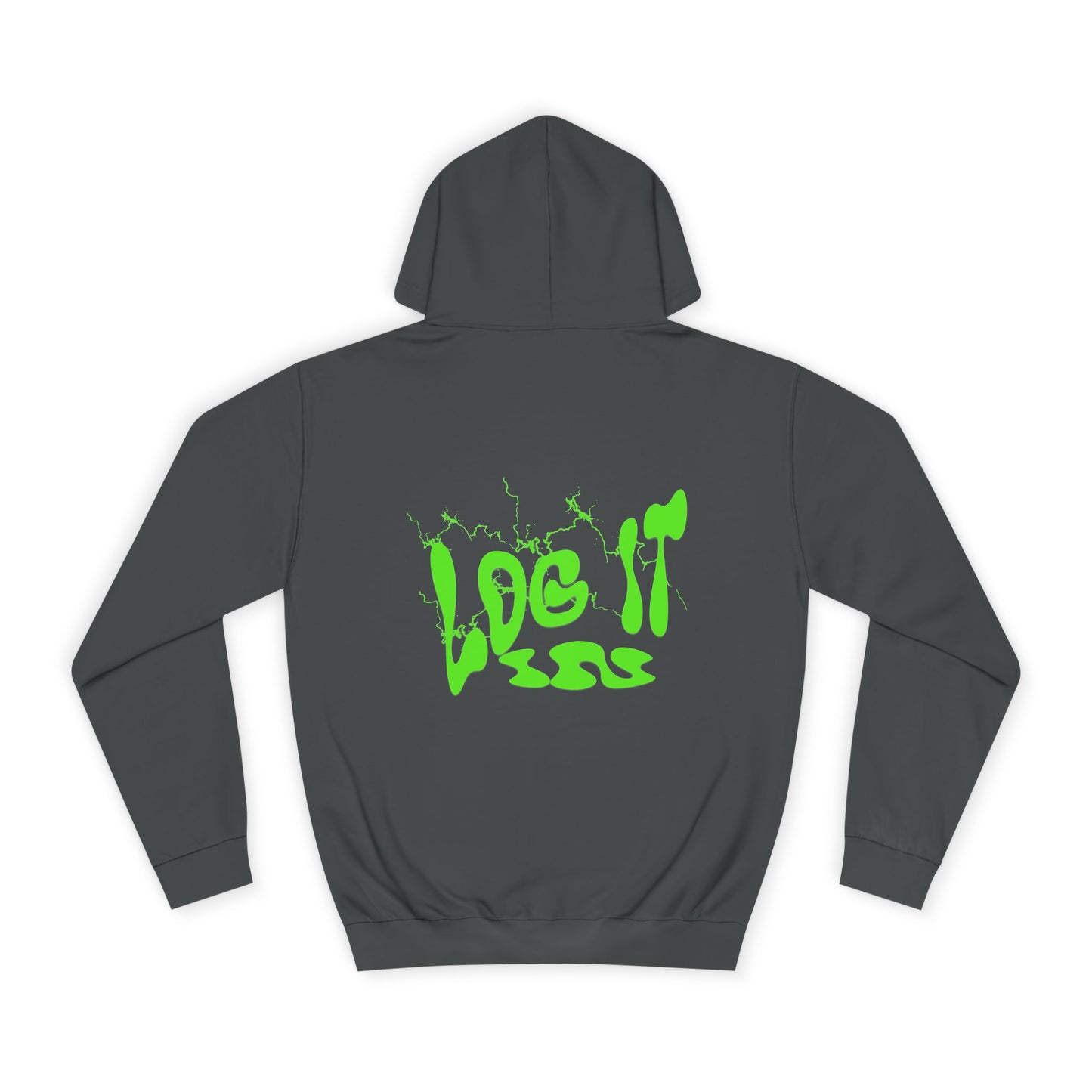 Unisex Hoodie with 'Log It in' Design, Cozy Casual Sweater for Trendy wear, Gift for Comfortable Everyday Wear