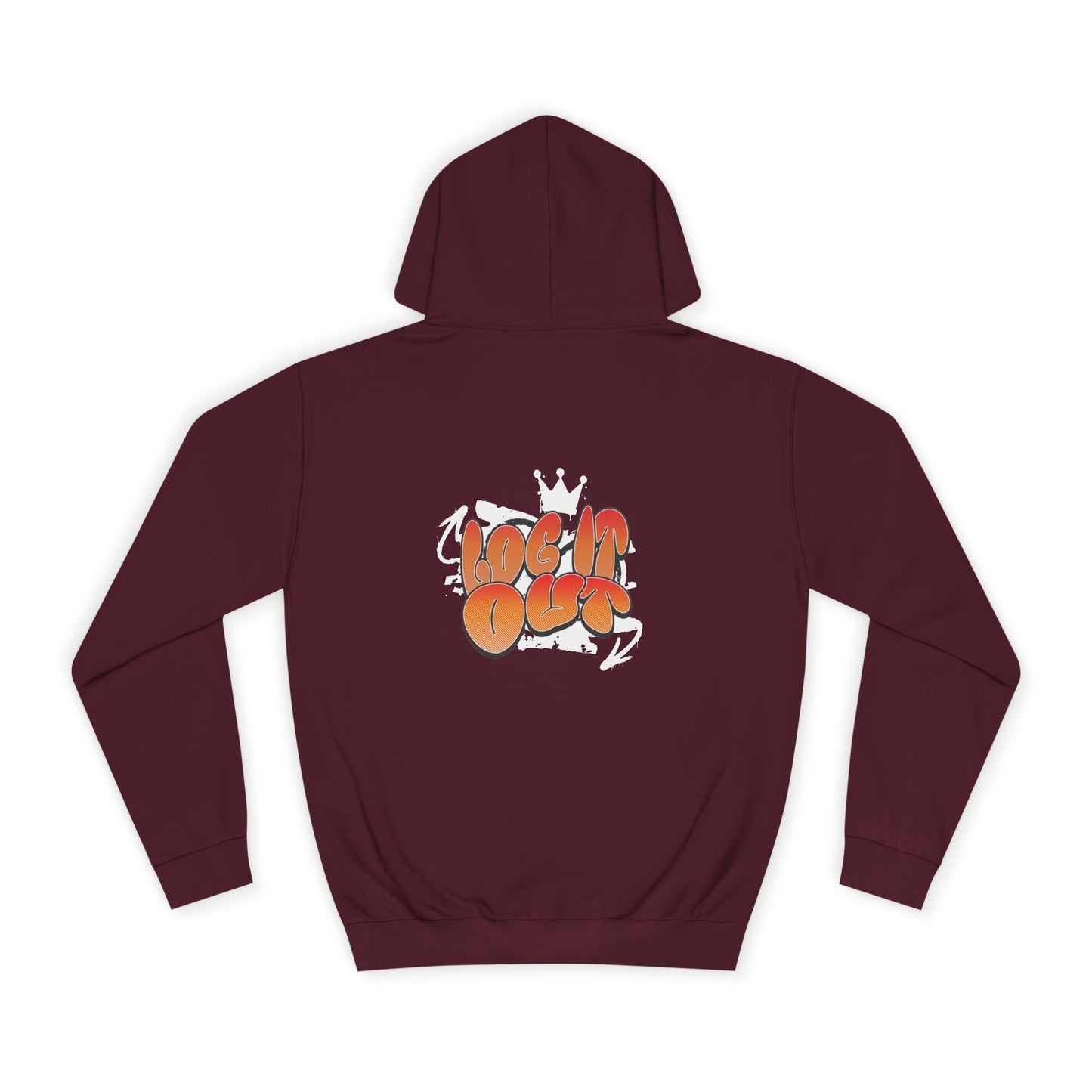Unisex Hoodie - 'Log It Out' Trendy Comfort Wear
