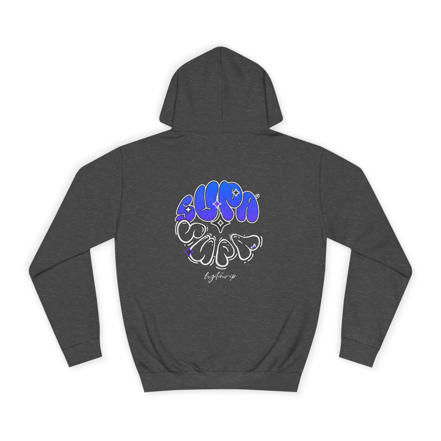 Unisex Supa Supa Streetwear Hoodie, Casual Art Hoodie, Life Apparel, Stylish Unisex Pullover, Hipster Hoodie Gift