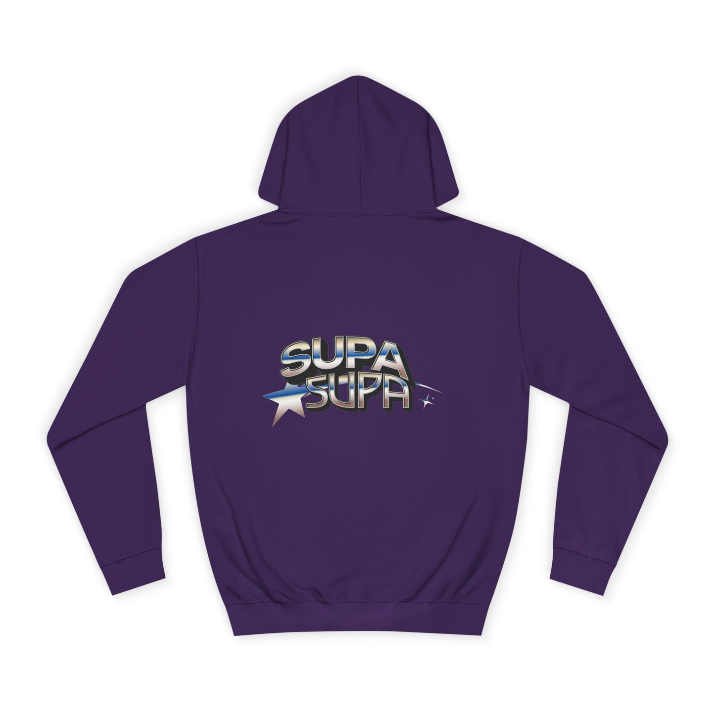 Unisex Hoodie with SUPA SUPA Design - Cozy Casual Wear, Perfect Gift, Events, Lounging