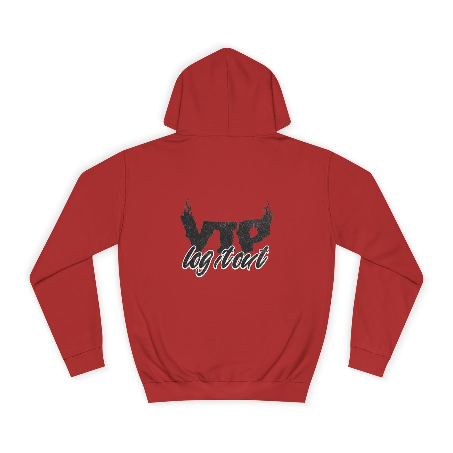 Unisex Log it Out Hoodie with Bold Logo, Casual Streetwear, Perfect for Any Thing, Comfortable Gift for Everyday Wear