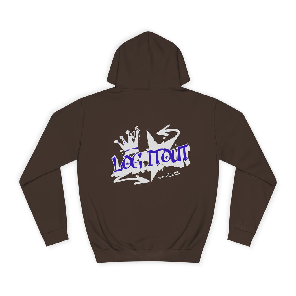 Casual Log it in Hoodie, Unisex Apparel, Trendy Wear, Cozy Street Style, Ideal Gift, Comfortable Fashion