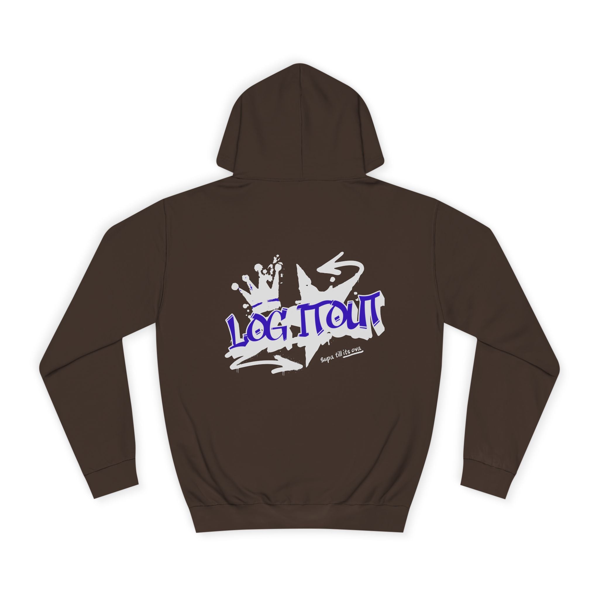 Casual Log it in Hoodie, Unisex Apparel, Trendy Wear, Cozy Street Style, Ideal Gift, Comfortable Fashion