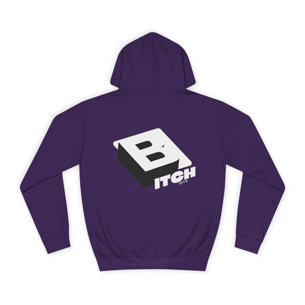 Unisex Hoodie with Bold Logo Design