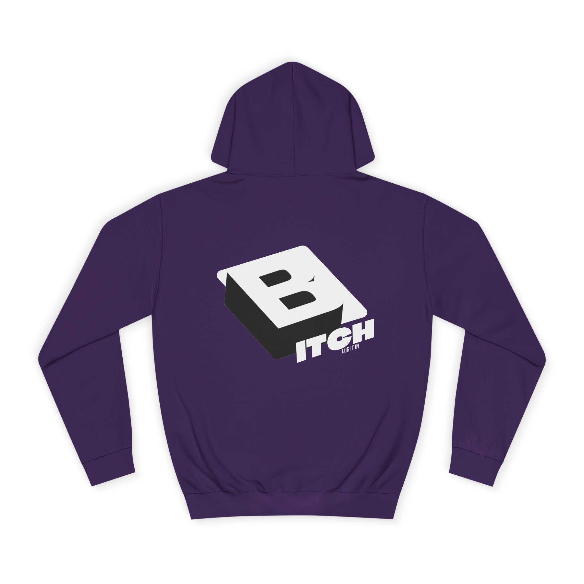 Unisex Hoodie with Bold Logo Design