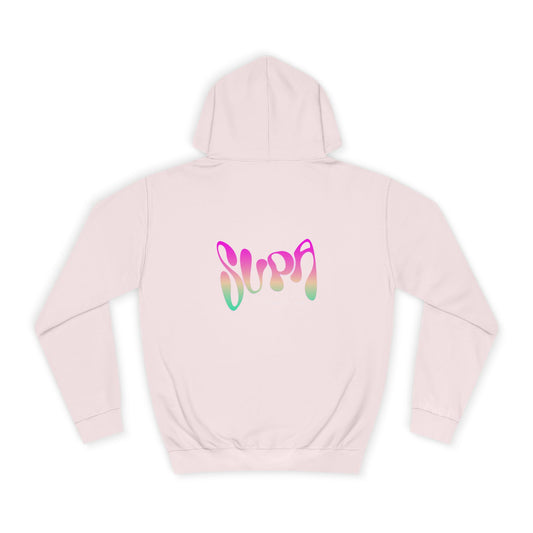 Colorful Unisex Supa Hoodie, Stylish Sweatshirt, Cozy Apparel, Gift, Trendy wear, Motivational Fashion