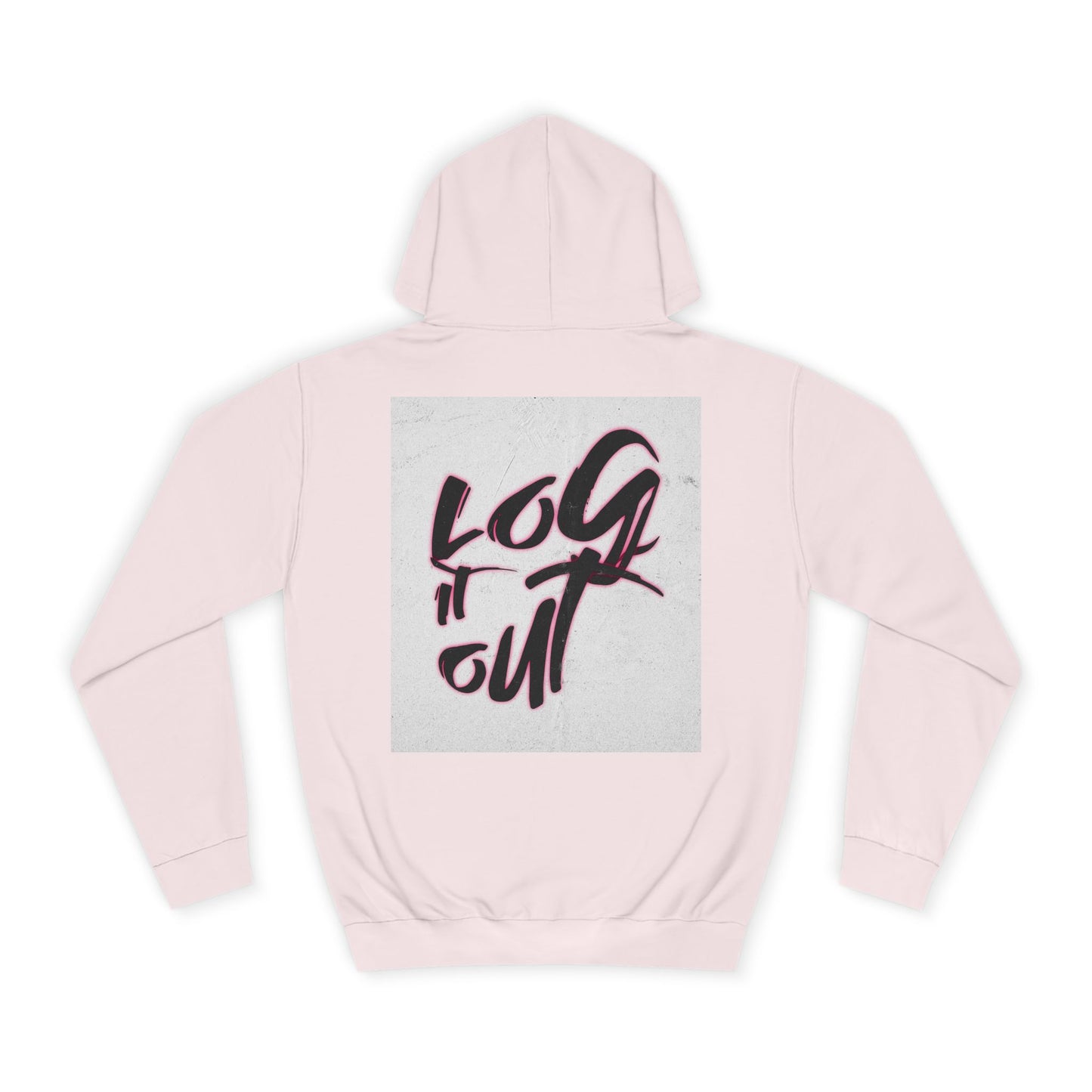 Stylish Unisex Hoodie for Casual Comfort, Perfect for Every day, Log It Out Design, Gift, College Apparel,