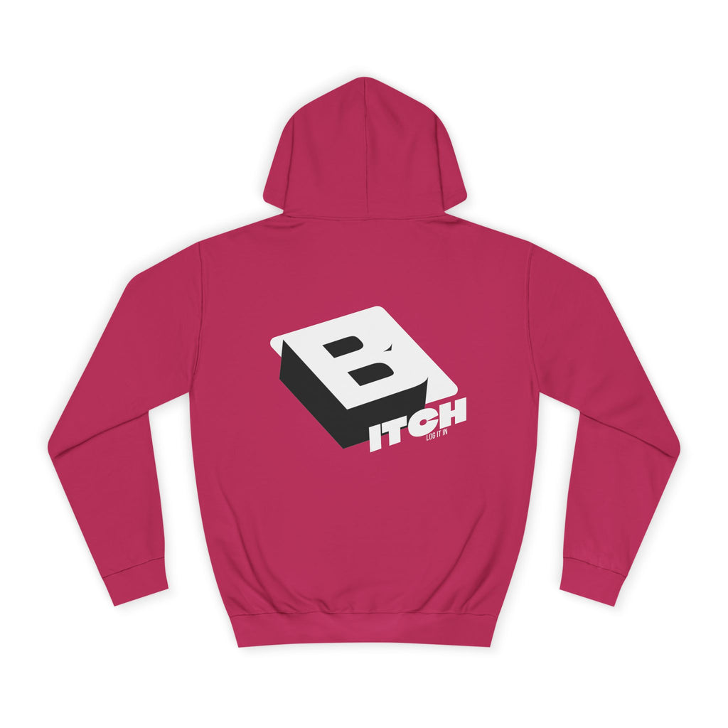 Unisex Hoodie with Bold Logo Design