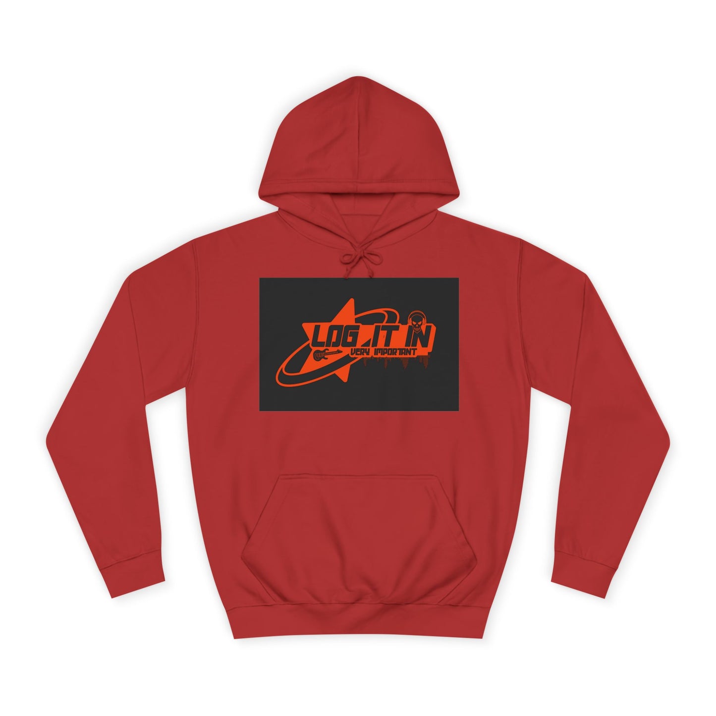 Unisex Log it in Hoodie, Casual trendy Wear, Gift, Graphic Hoodie, perfect fit Hoodie
