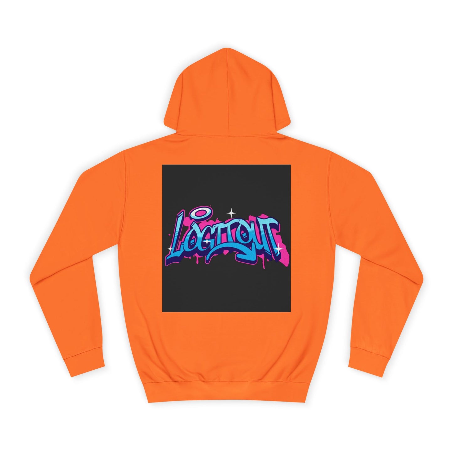 Unisex Hoodie with Colorful Graffiti Design - Trendy Streetwear, Perfect for Life, Gift, Casual Wear