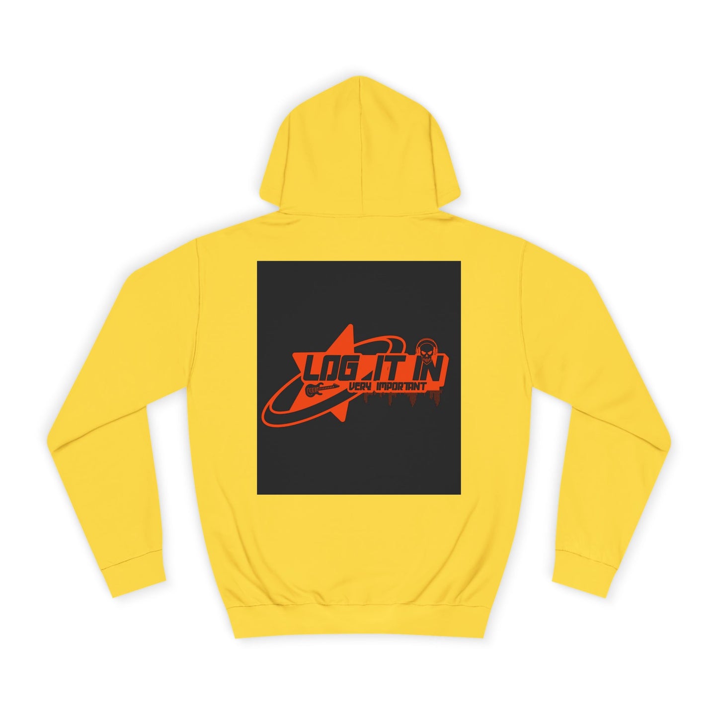 Unisex Log it in Hoodie, Casual trendy Wear, Gift, Graphic Hoodie, perfect fit Hoodie