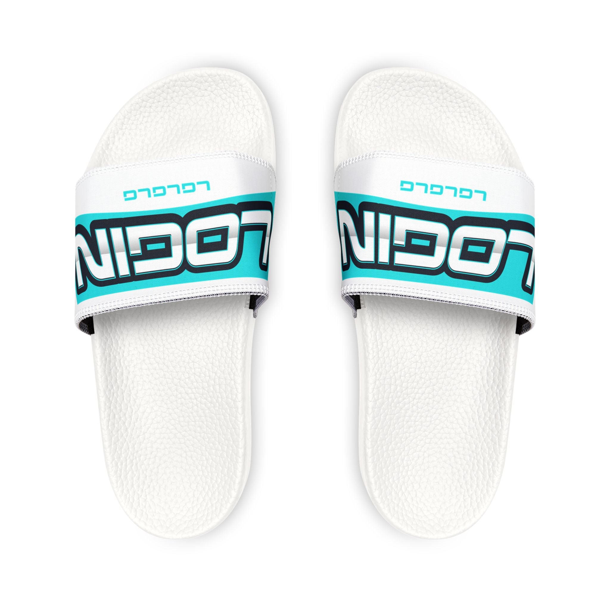 Men's "LOGIN" Slide Sandals — Removable Strap Athletic Slides