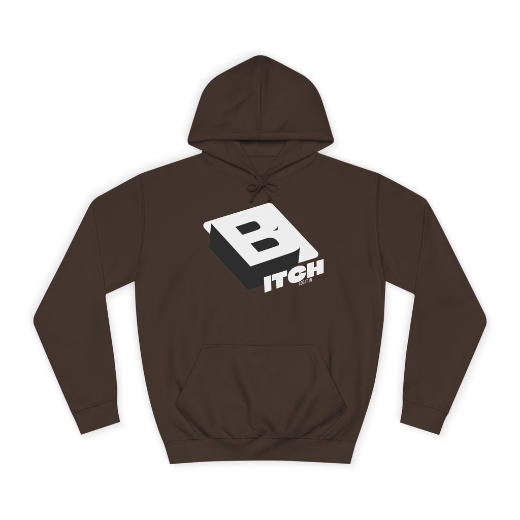 Unisex Hoodie with Bold Logo Design