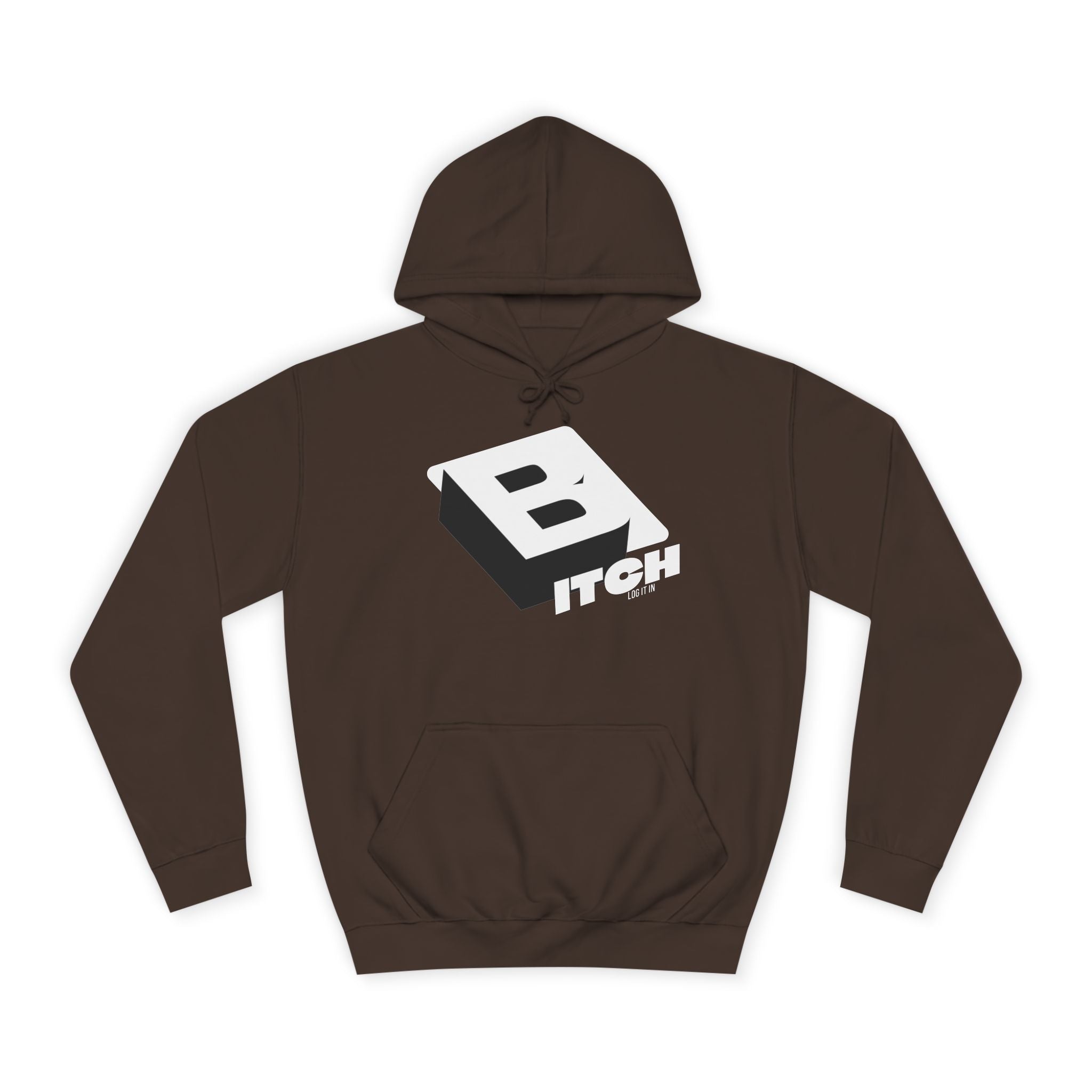 Unisex Hoodie with Bold Logo Design