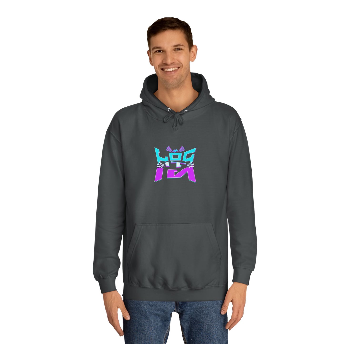 Vibrant Unisex Log it in Hoodie for Everyday Life, Trendy Streetwear, Cozy Wear, Gift for Any One, Casual Everyday Style