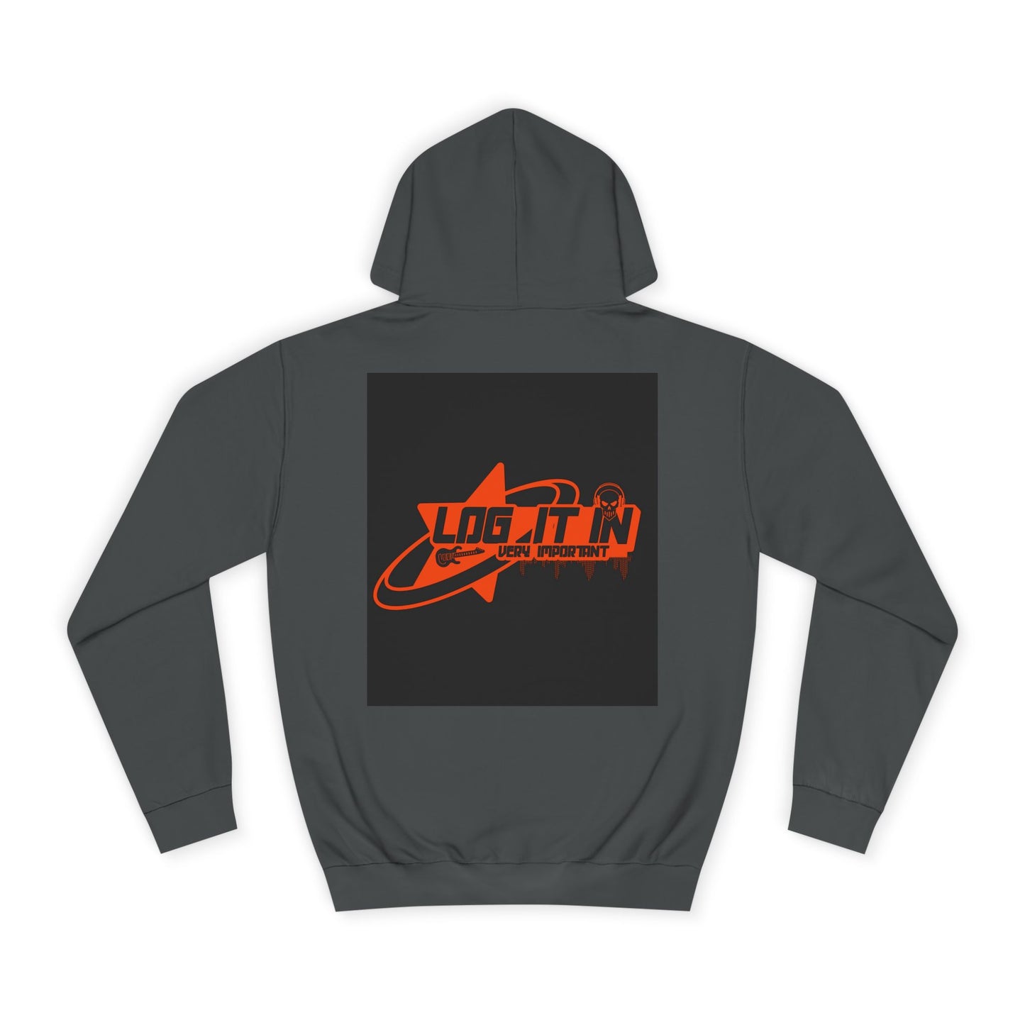 Unisex Log it in Hoodie, Casual trendy Wear, Gift, Graphic Hoodie, perfect fit Hoodie