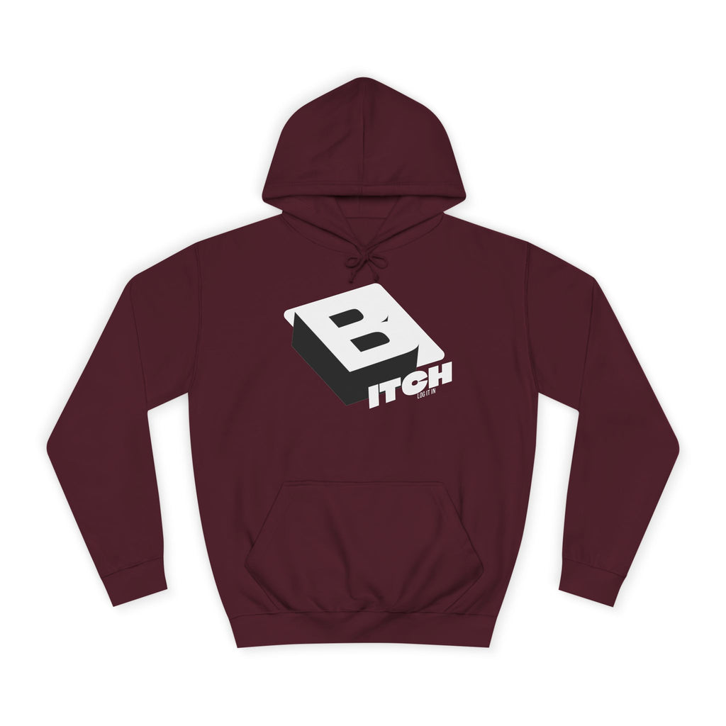 Unisex Hoodie with Bold Logo Design