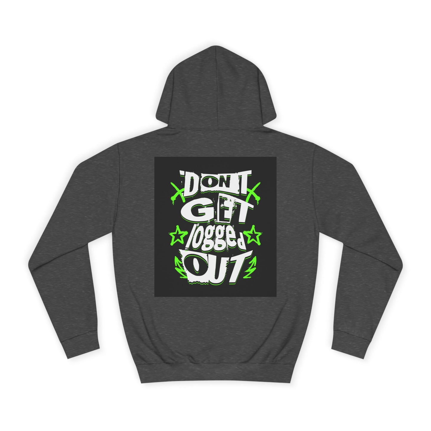 Vibrant Unisex Hoodie - Perfect for Life, Casual Outings & Gift Ideas - Fun Design: 'Don't Get Logged Out!'