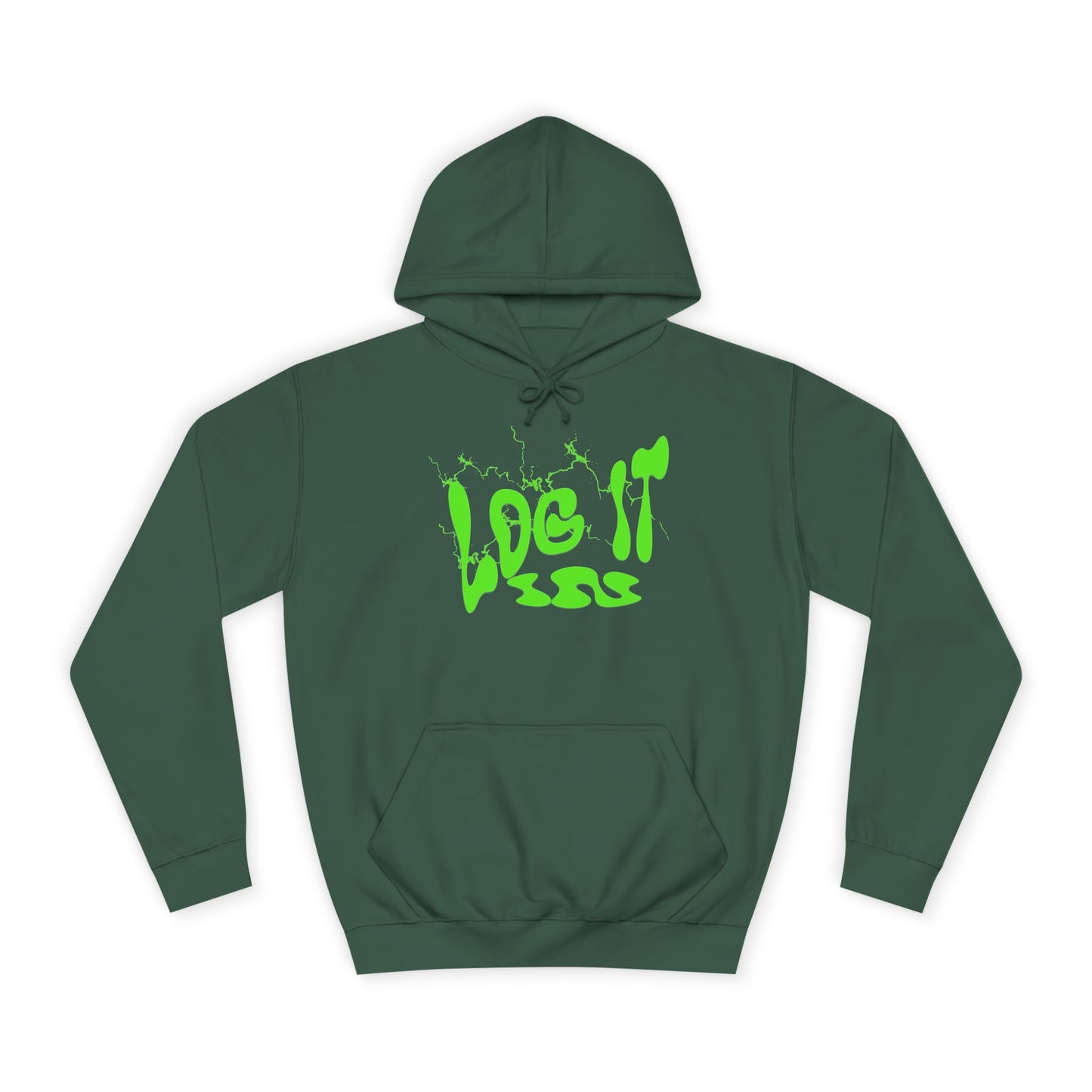 Unisex Hoodie with 'Log It in' Design, Cozy Casual Sweater for Trendy wear, Gift for Comfortable Everyday Wear