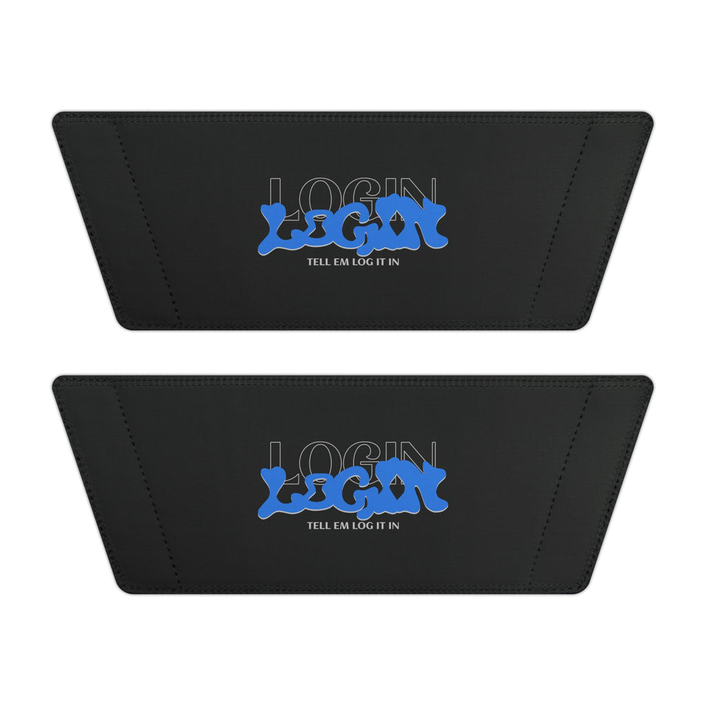 Women's Removable Login Sandals – Black Slide Sandals with Customizable Strap