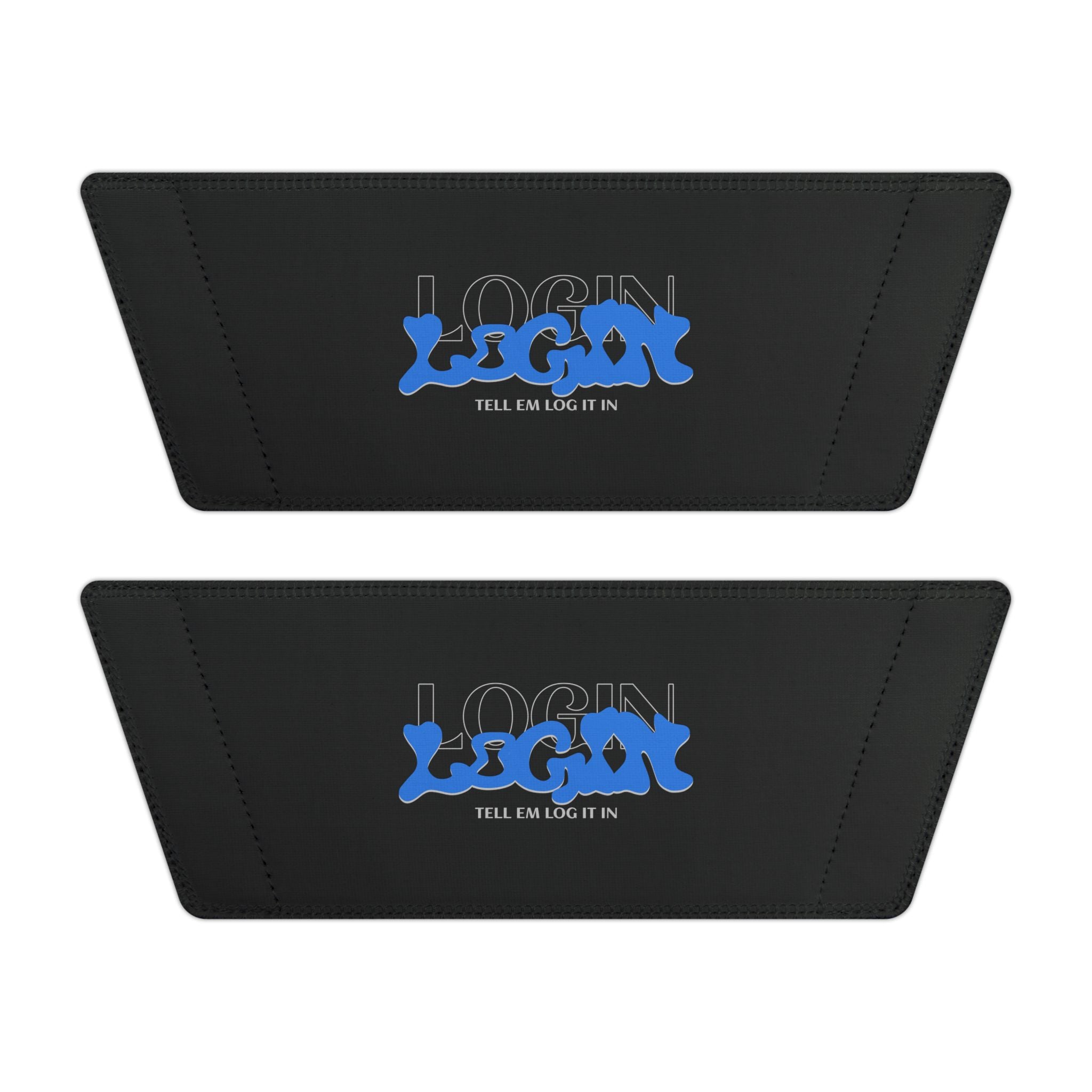 Women's Removable Login Sandals – Black Slide Sandals with Customizable Strap