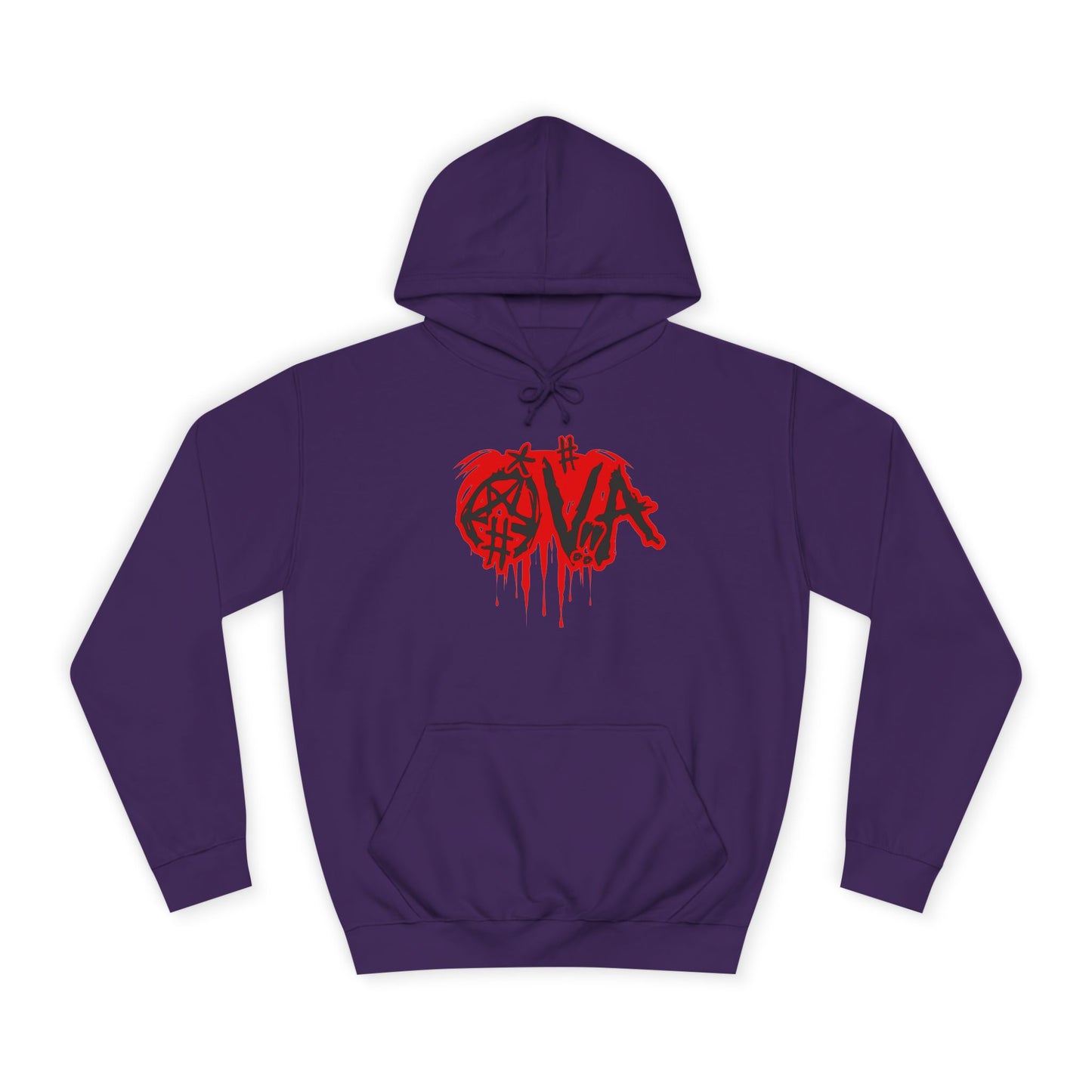 Edgy Unisex Hoodie with Graffiti-Style Print, Urban Streetwear, Apparel, Gift for any body, Casual Fashion