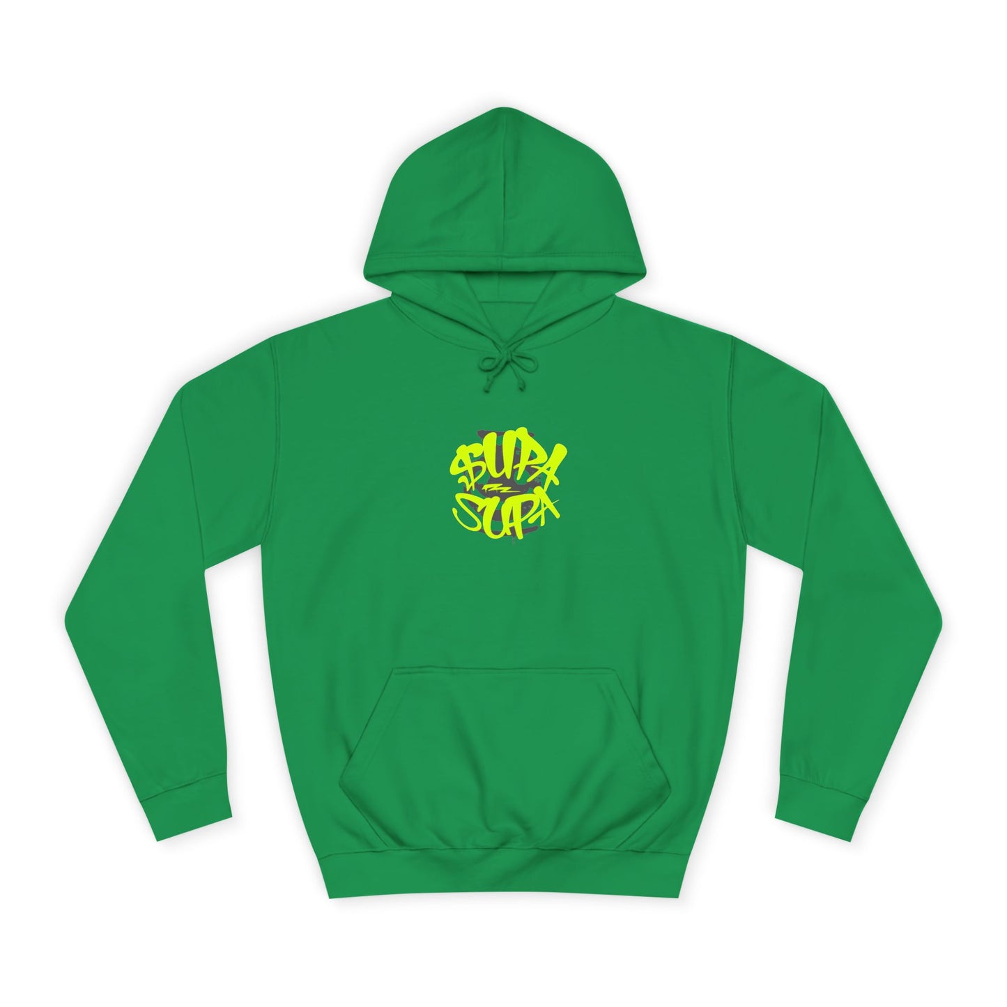Trendy Unisex Supa Supa Hoodie, Casual Streetwear, Gift for Any one, Urban Fashion, Bright Graphic Design