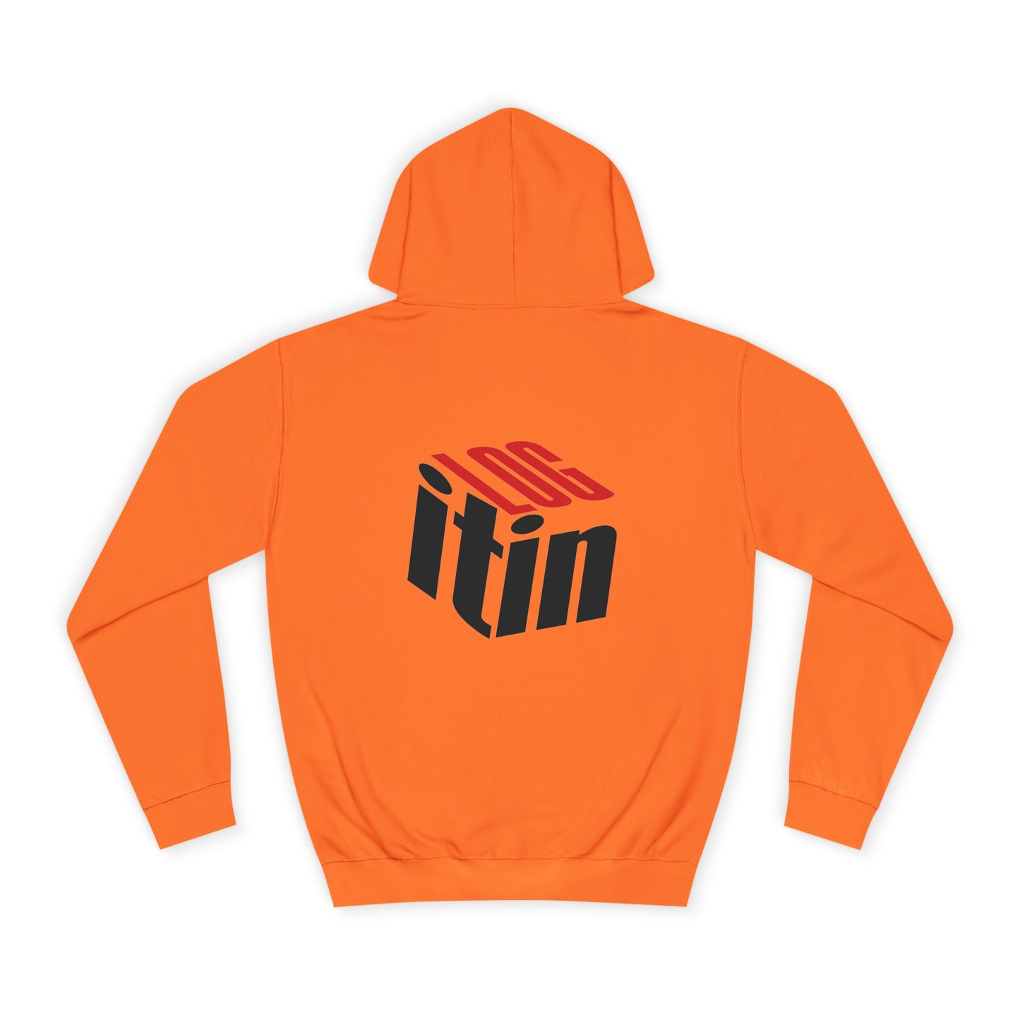 Unisex Log it in Hoodie with Bold Graphic Design - Comfortable Casual Wear, Perfect for Any One, Gifts, and Events